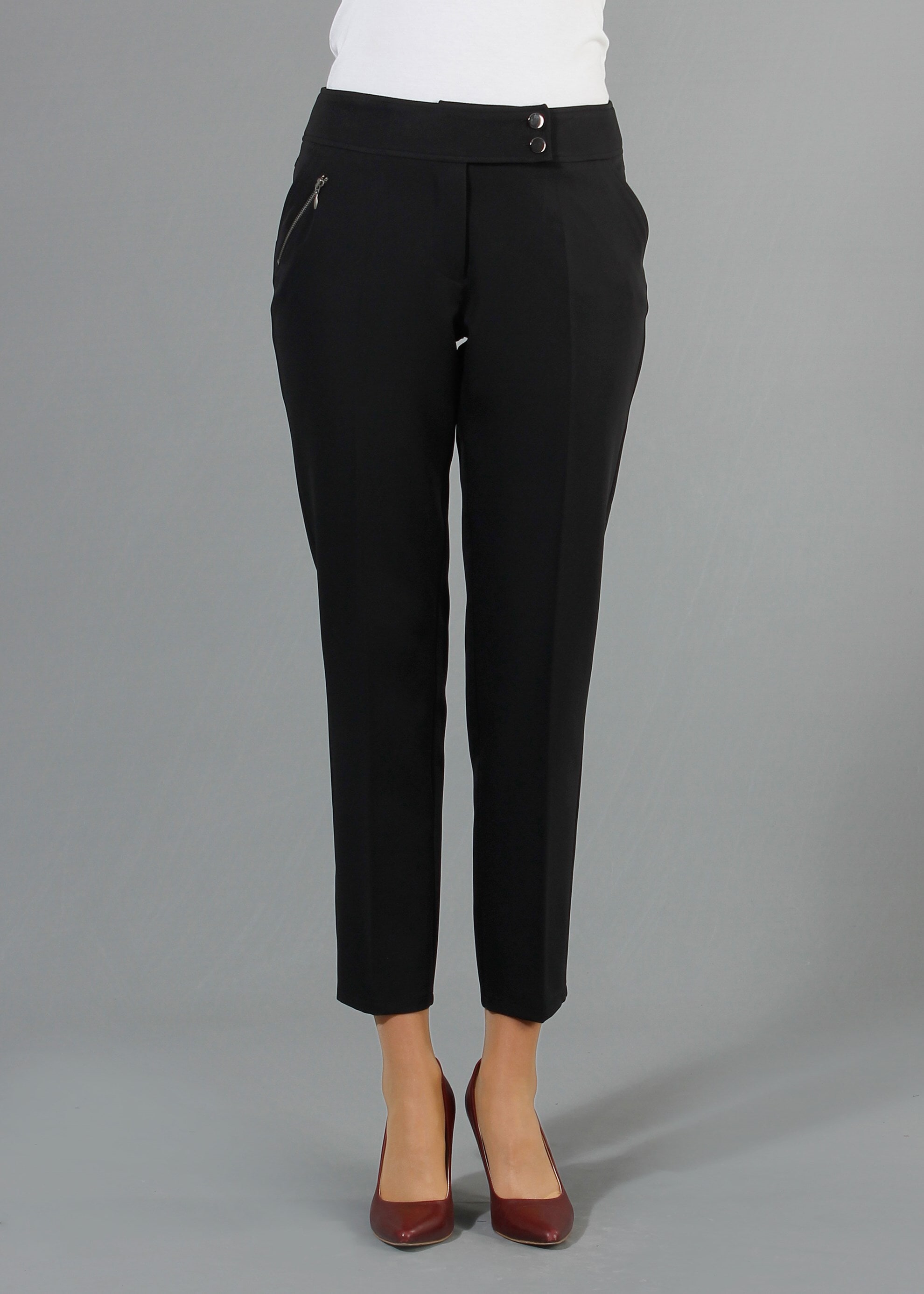 Tesettür giyim SİYAH DAR PAÇA PANTOLON 7948