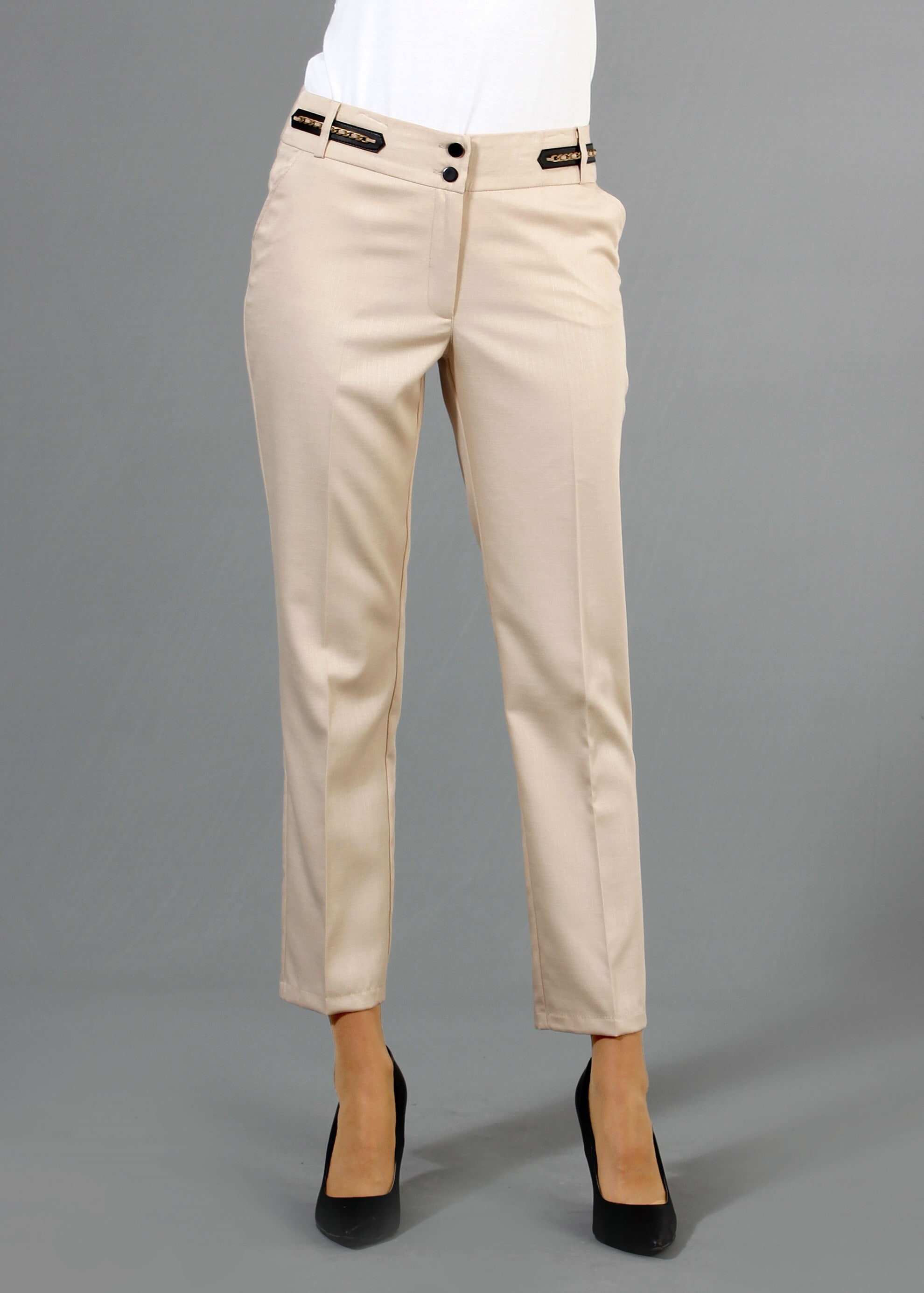 Tesettür giyim BEJ 7949 Derin Tesettür Pantolon 40/46 TEK38