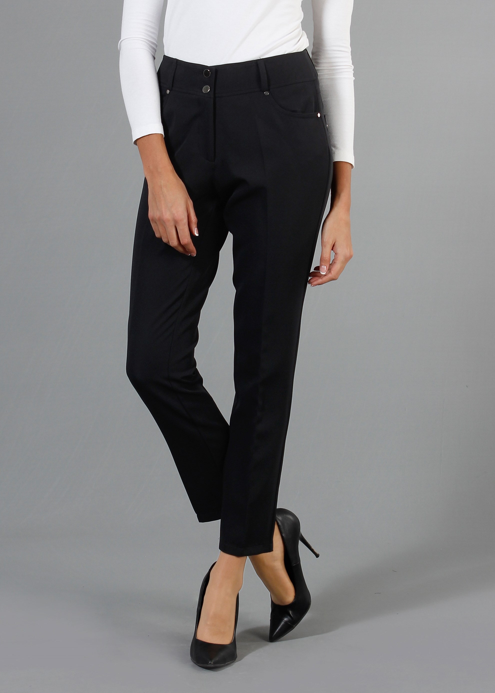 Tesettür giyim SİYAH 7951 Dilma Tesettür Pantolon 38/46(42-44) TEK40