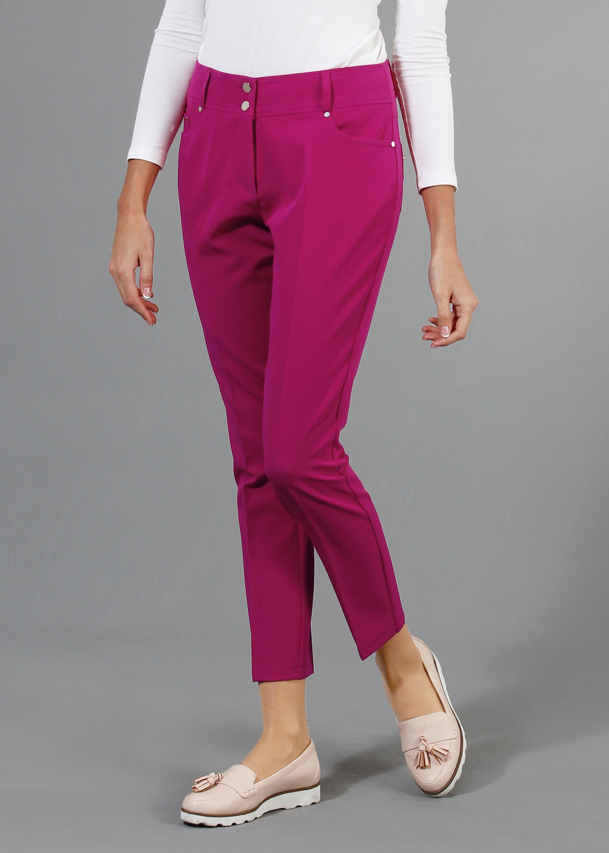 Tesettür giyim FUŞYA 7951 Dilma Tesettür Pantolon 38/46(42-44) TEK40