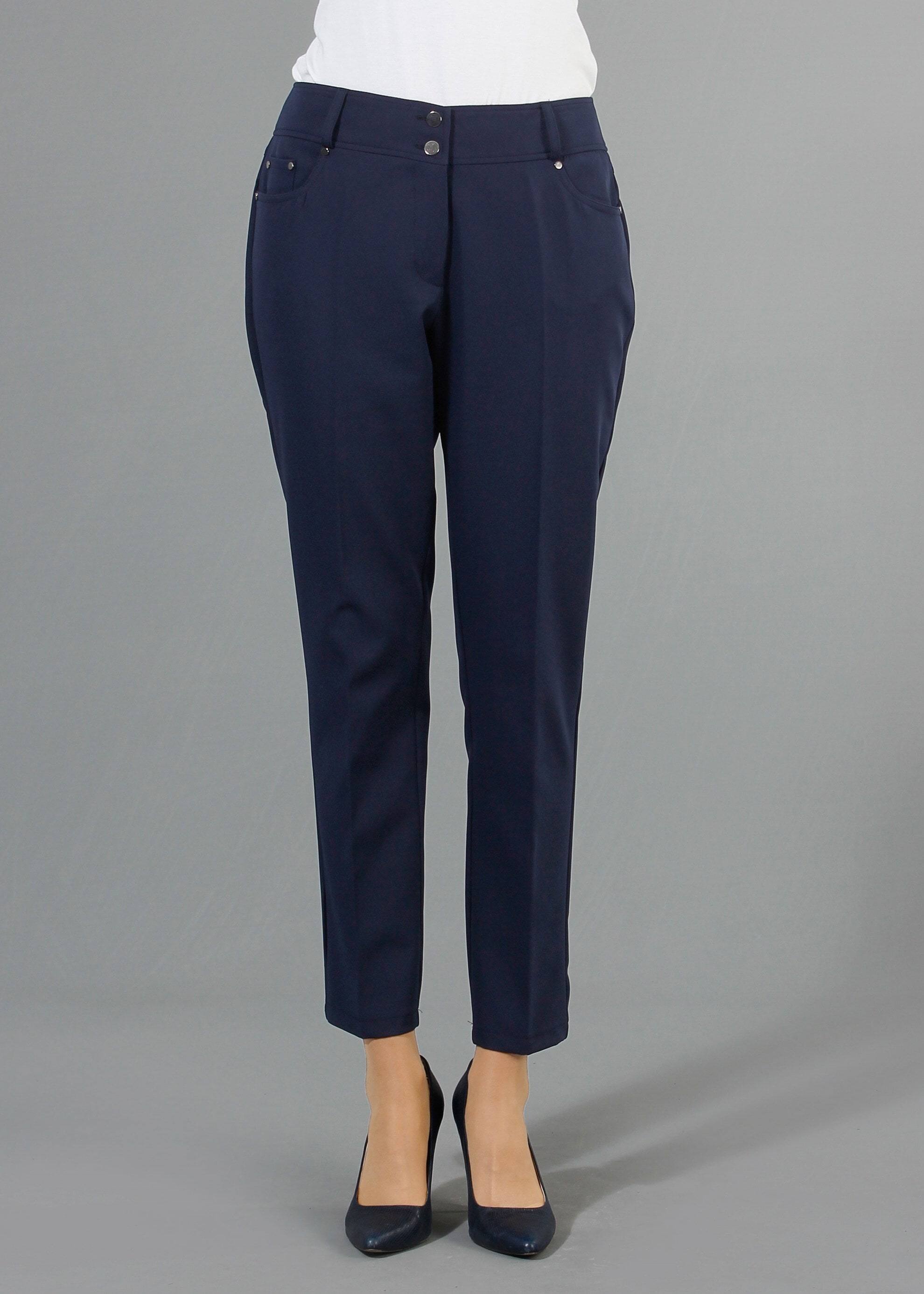 Tesettür giyim LACİVERT 7951 Dilma Tesettür Pantolon 38/46(42-44) TEK40