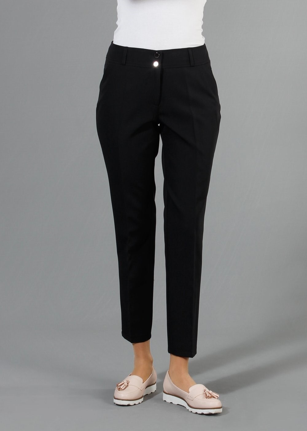 Tesettür giyim SİYAH 7953 Dilma Tesettür Pantolon 38/46(42-44) TEK40