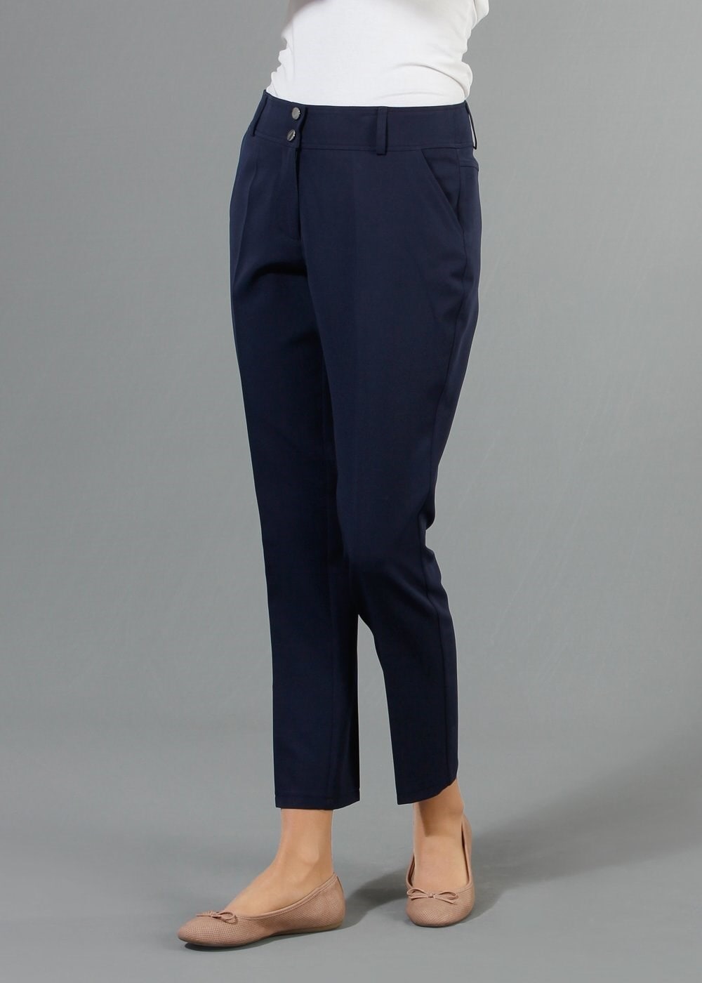 Tesettür giyim LACİVERT 7953 Dilma Tesettür Pantolon 38/46(42-44) TEK40