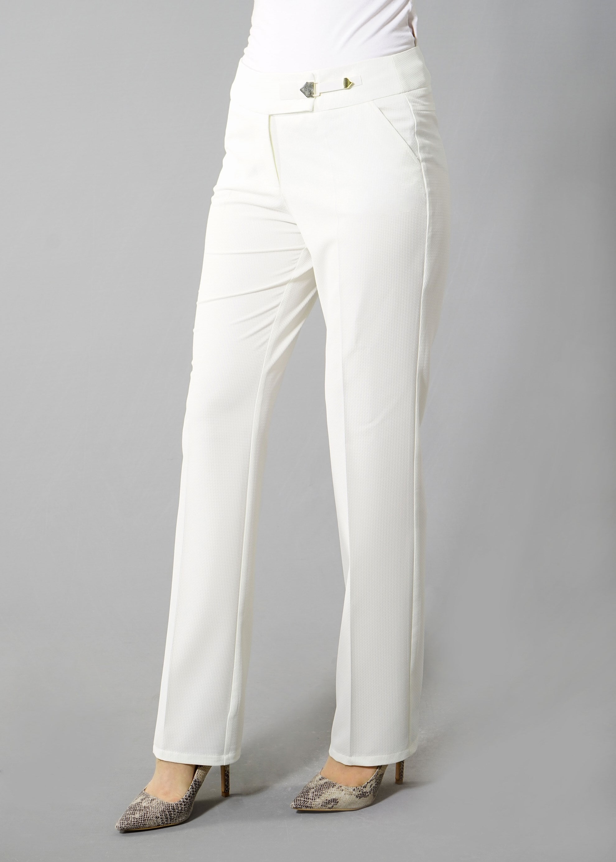 Tesettür giyim BEYAZ 7959 Masal Tesettür 7664 Pantalon 40/48(42-44) TEK40