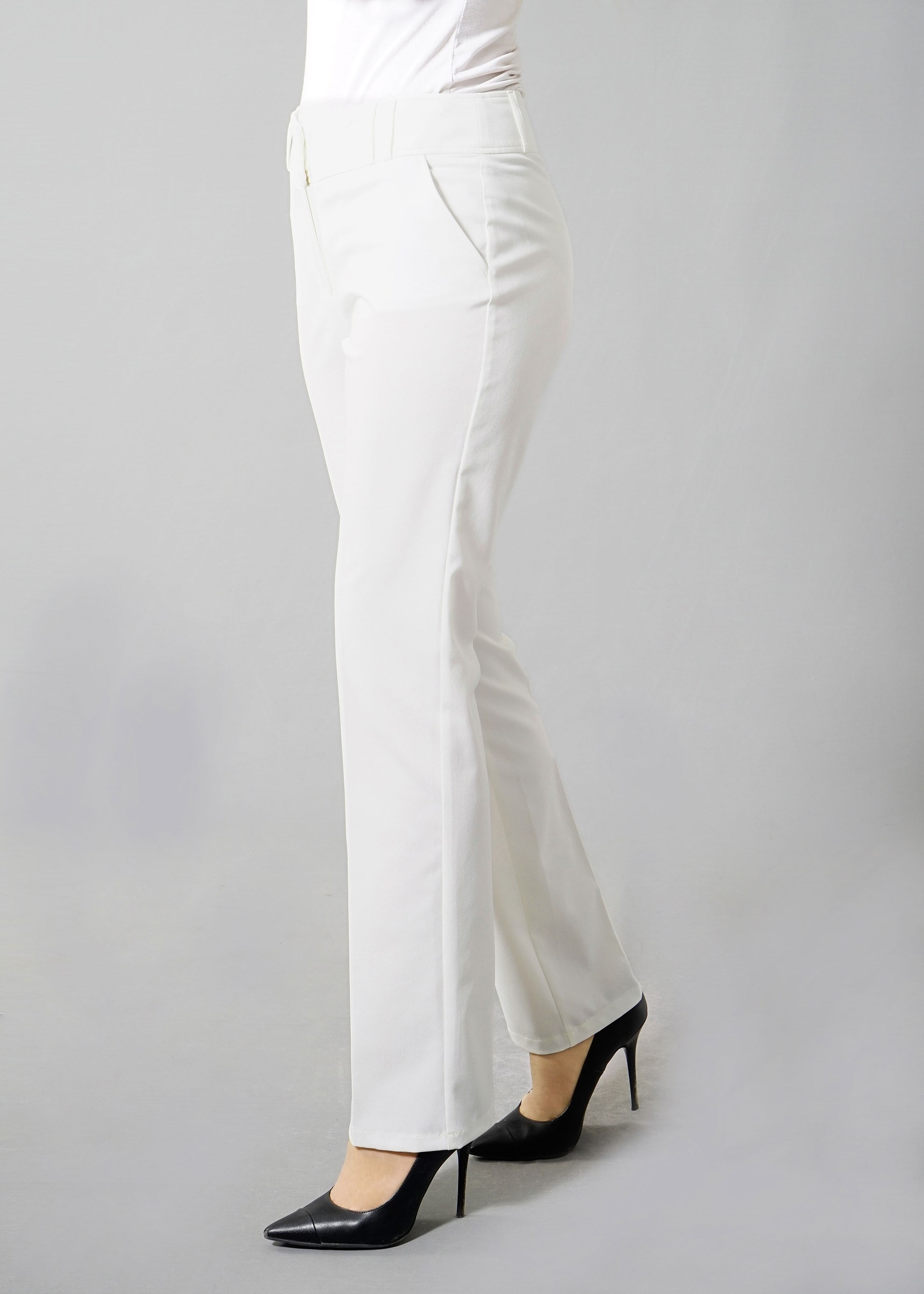 Tesettür giyim BEYAZ 7961 Demre Tesettür 7247 Pantolon 40/48(42-44) TEK38