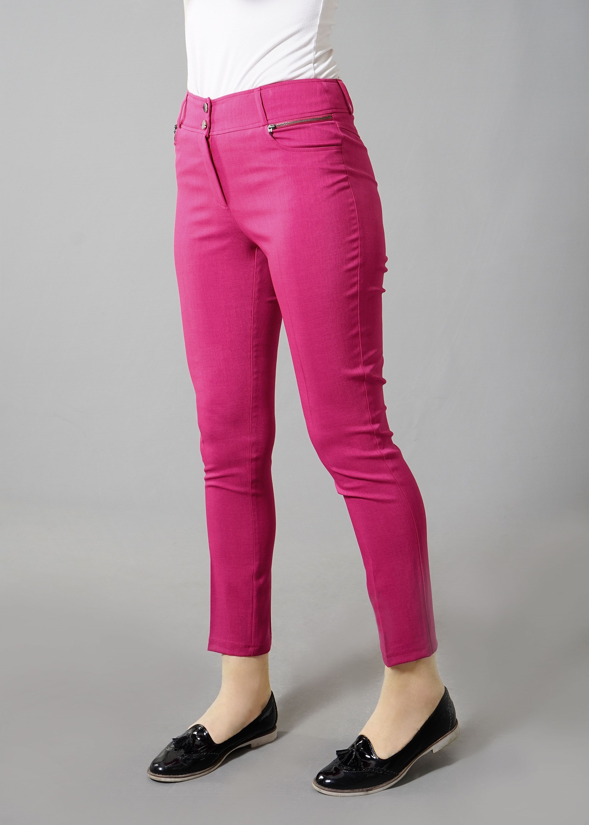 Tesettür giyim FUŞYA PANTOLON 7964 