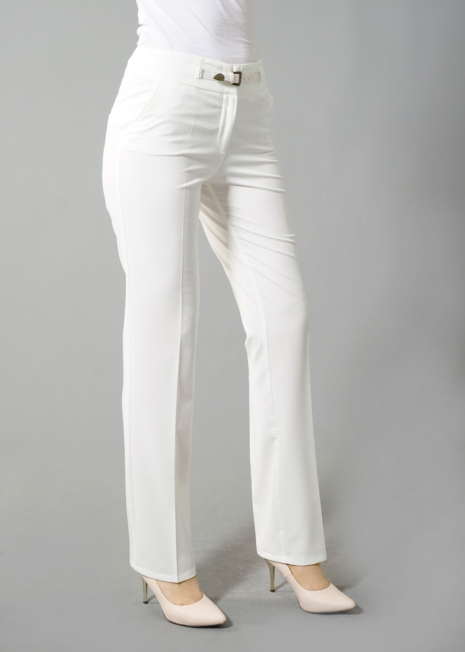 Tesettür giyim BEYAZ 7968 Ilgın Tesettür 43658 Pantolon 38/46 TEK40