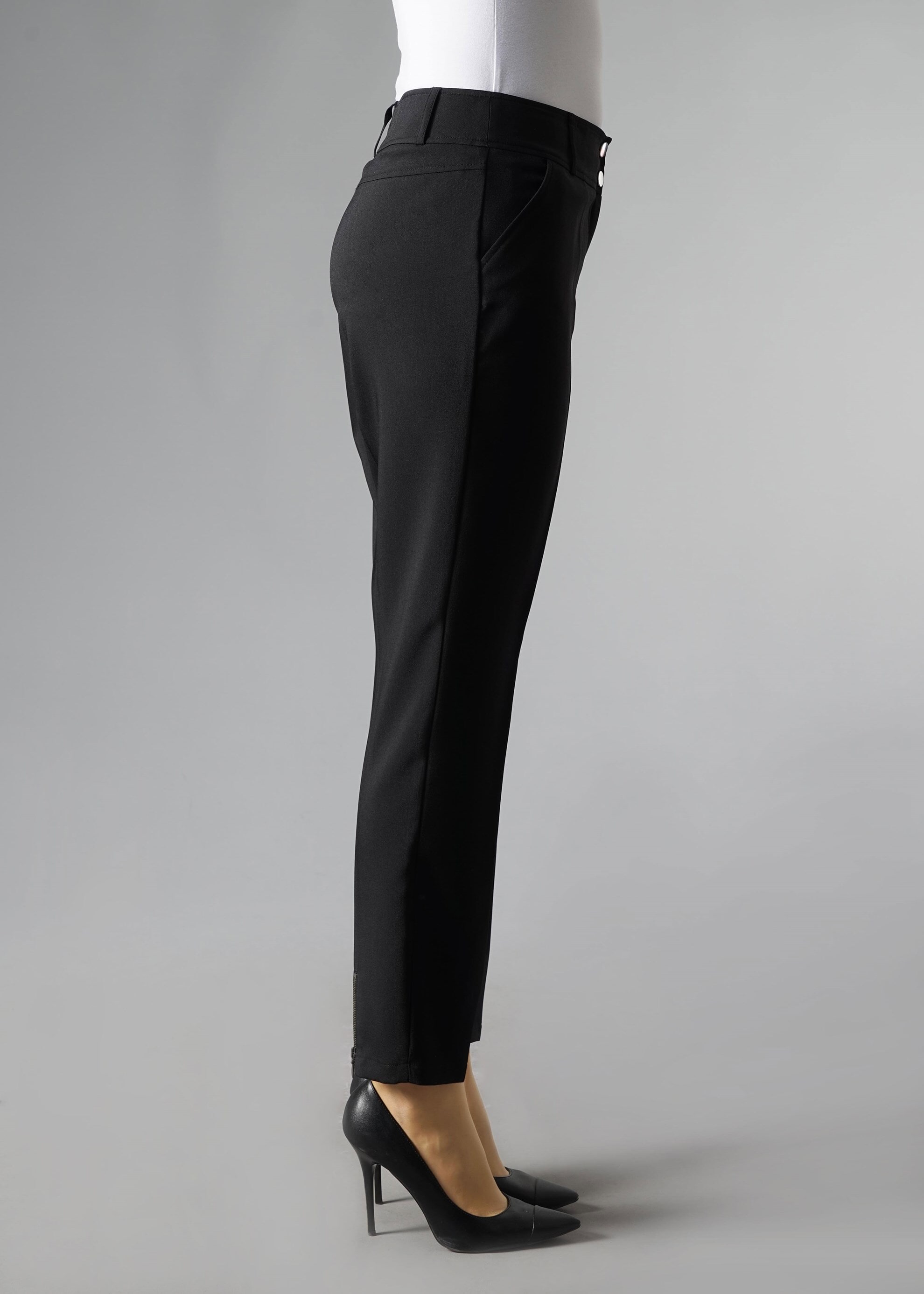 Tesettür giyim SİYAH DAR PAÇA PANTOLON 7971