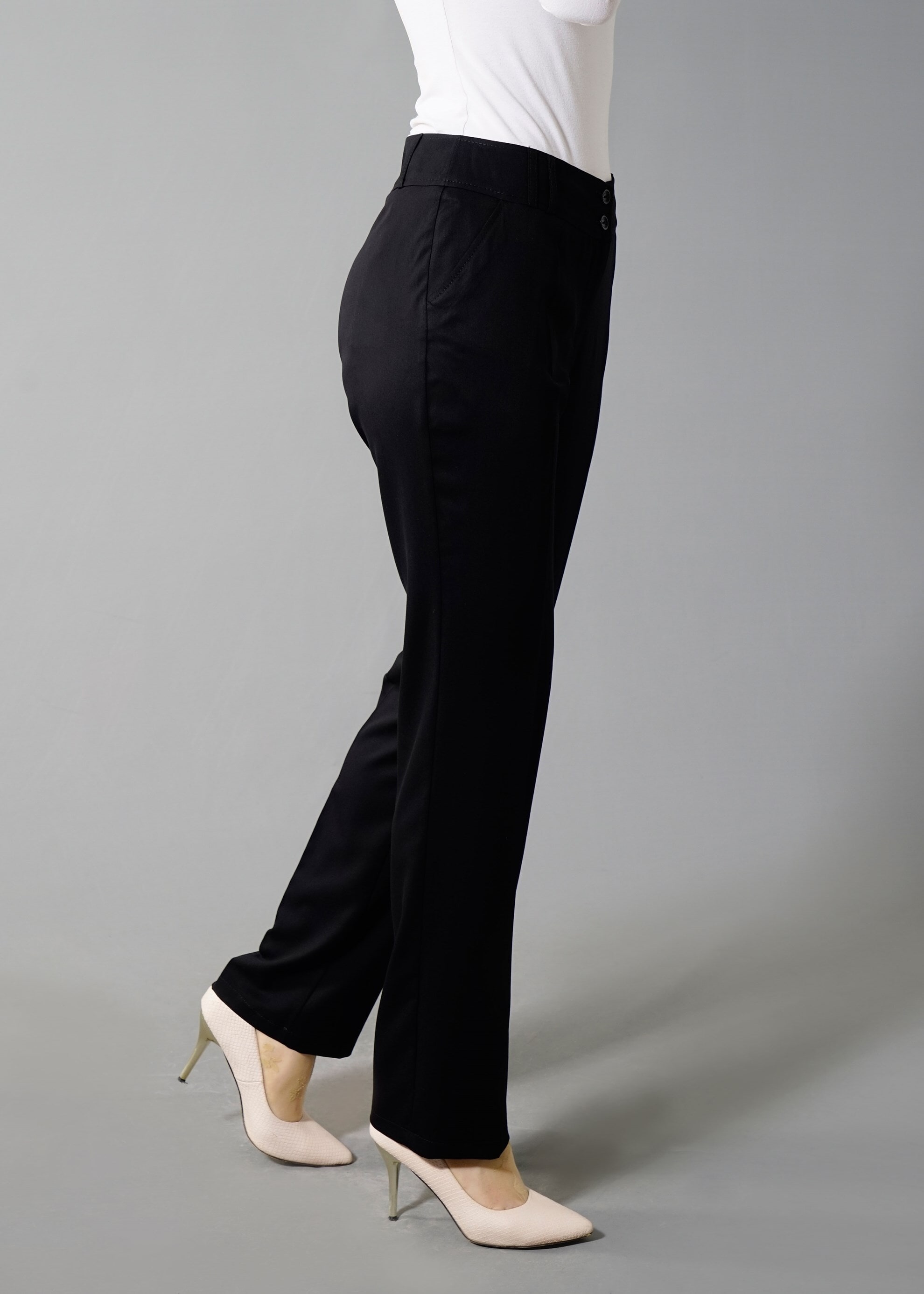 Tesettür giyim SİYAH 7975 Summer Nancy Tesettür Pantolon 40/48(42-44) TEK40