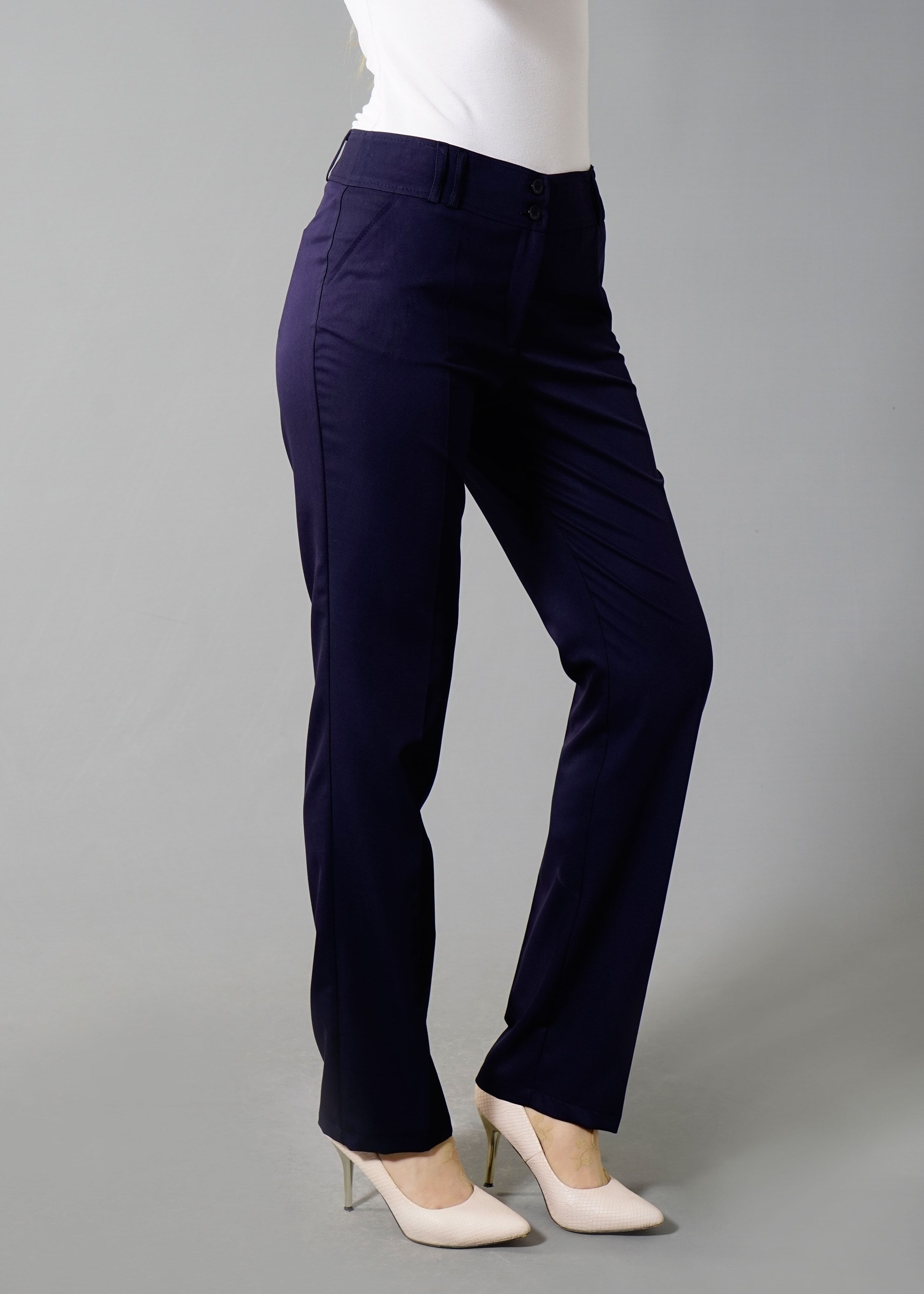 Tesettür giyim LACİVERT 7975 Summer Nancy Tesettür Pantolon 40/48(42-44) TEK40