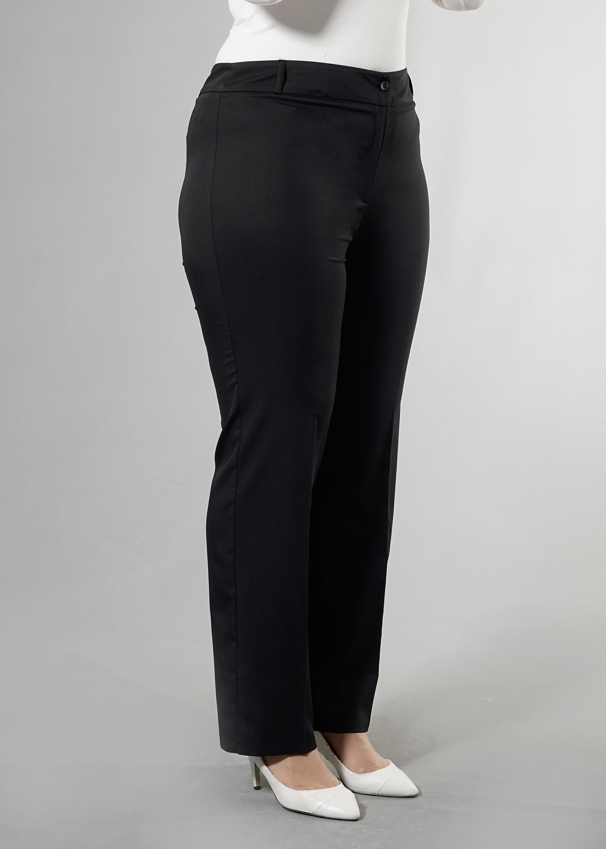 Tesettür giyim SİYAH 7977 Summer Nancy Tesettür Pantolon 44/52 TEK42