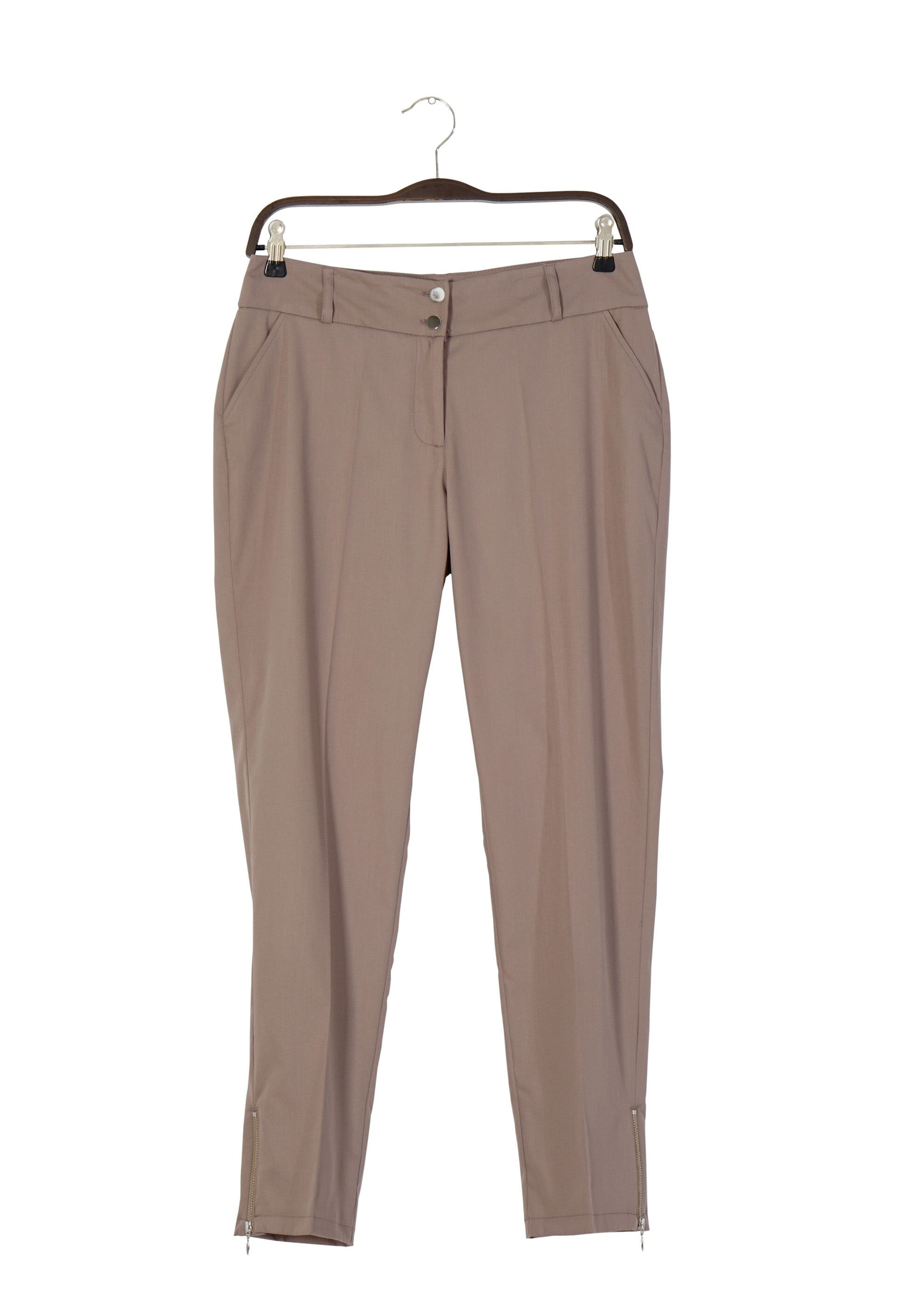 Tesettür giyim VİZON FERMUAR DETAYLI PANTOLON 7990 