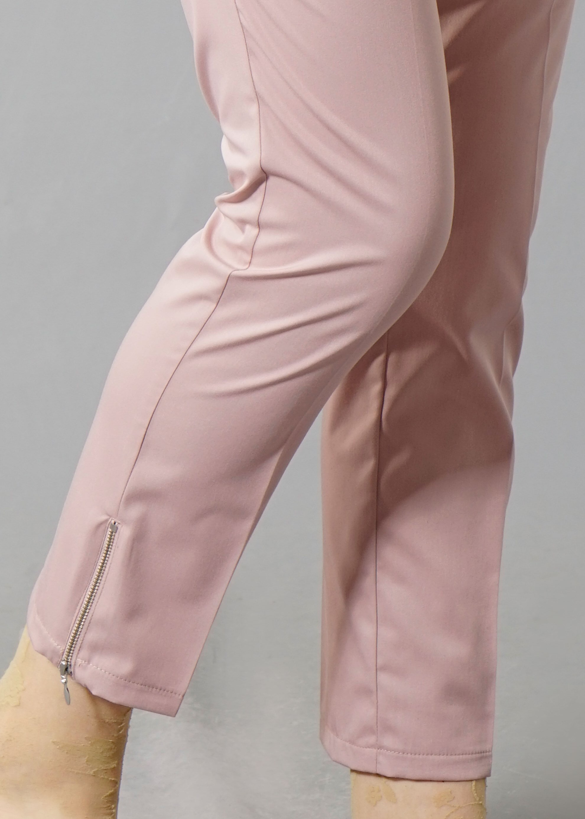 Tesettür giyim PUDRA FERMUAR DETAYLI PANTOLON 7990 