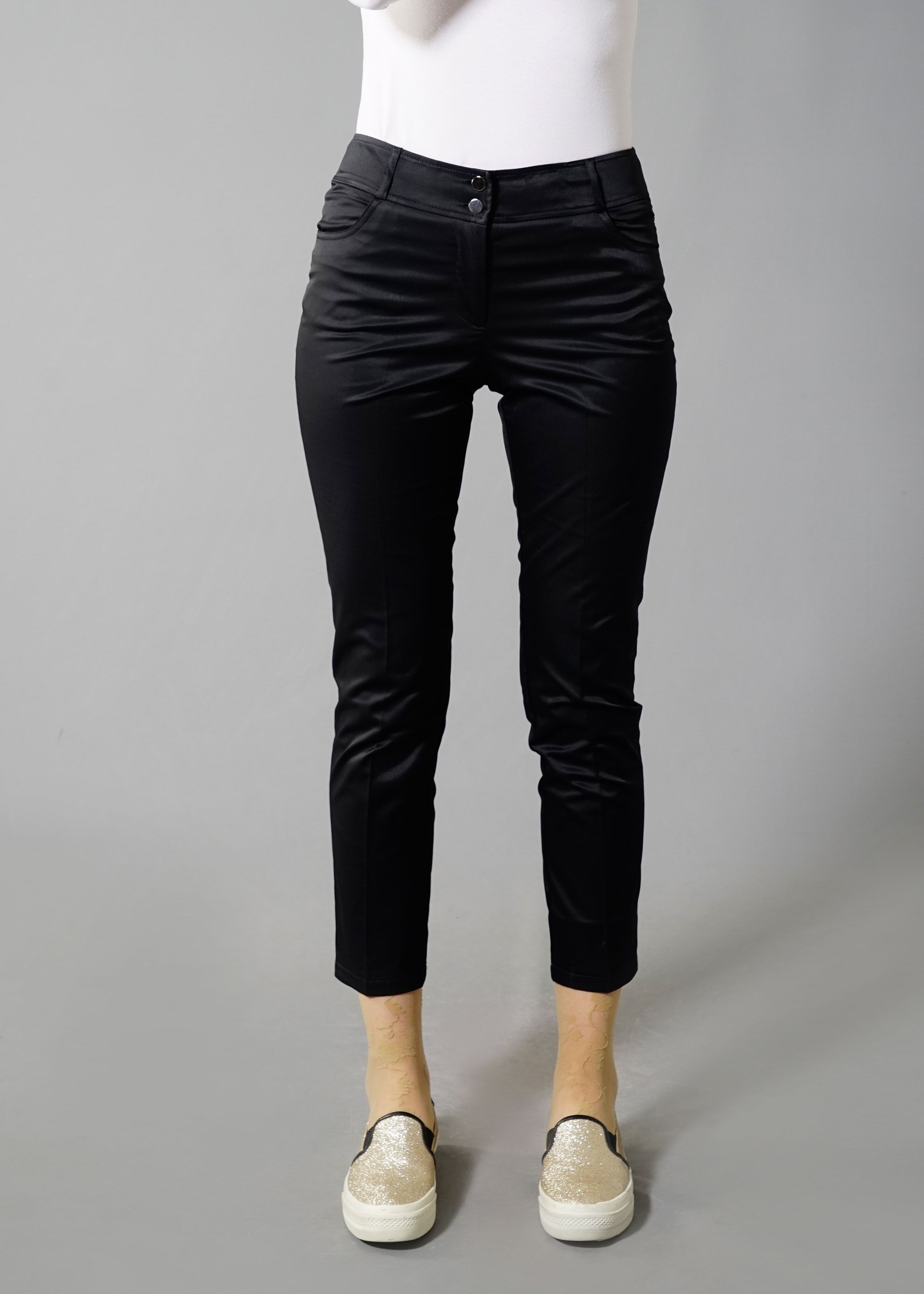 Tesettür giyim SİYAH 7991 Sina Tesettür Pantolon 38/46 TEK40