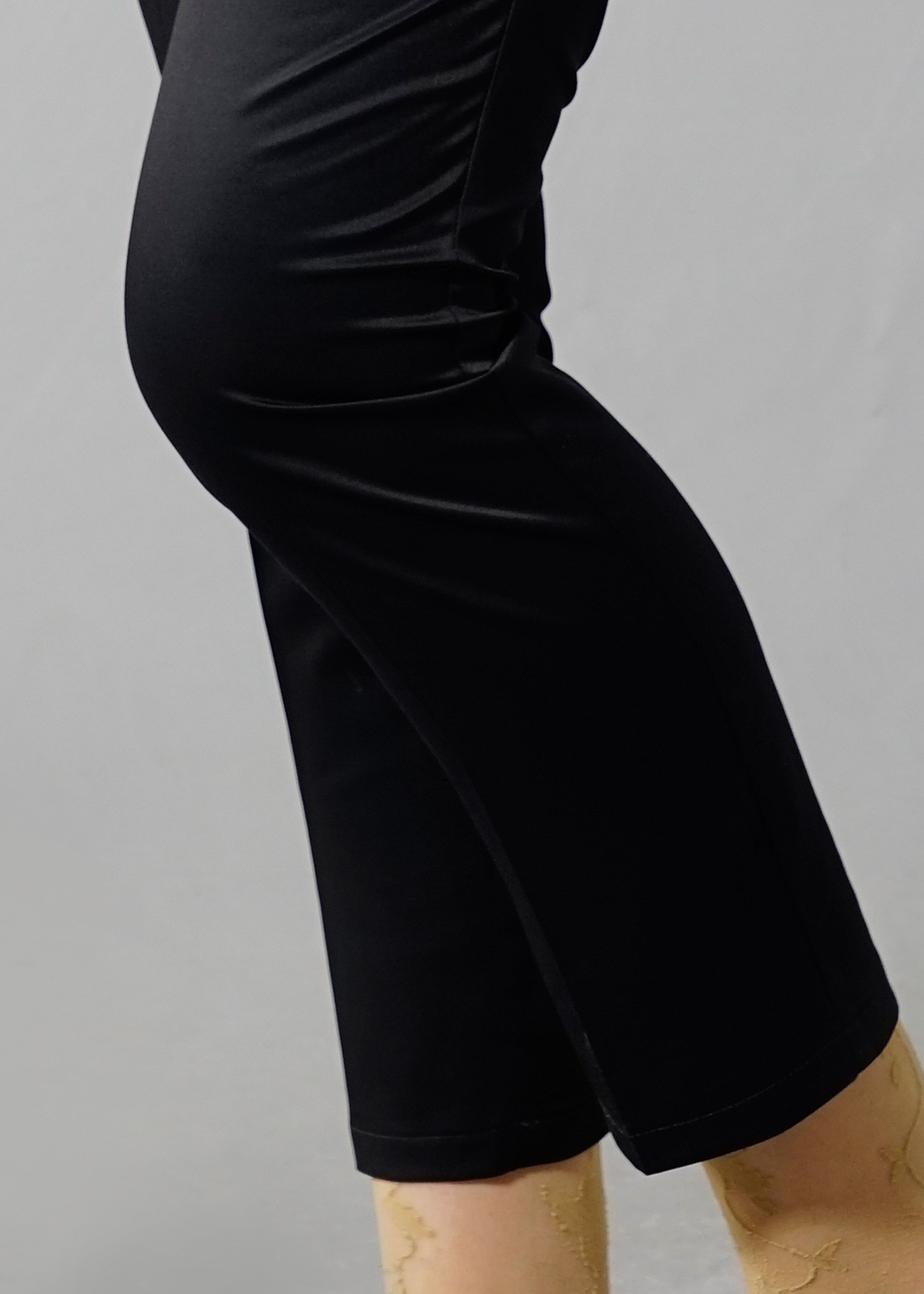 Tesettür giyim SİYAH 7991 Sina Tesettür Pantolon 38/46 TEK40