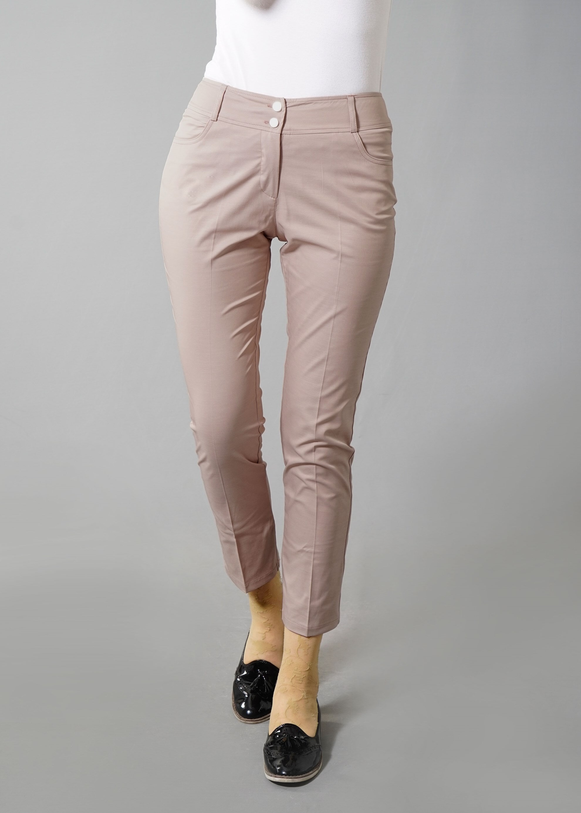 Tesettür giyim PUDRA 7991 Sina Tesettür Pantolon 38/46 TEK40