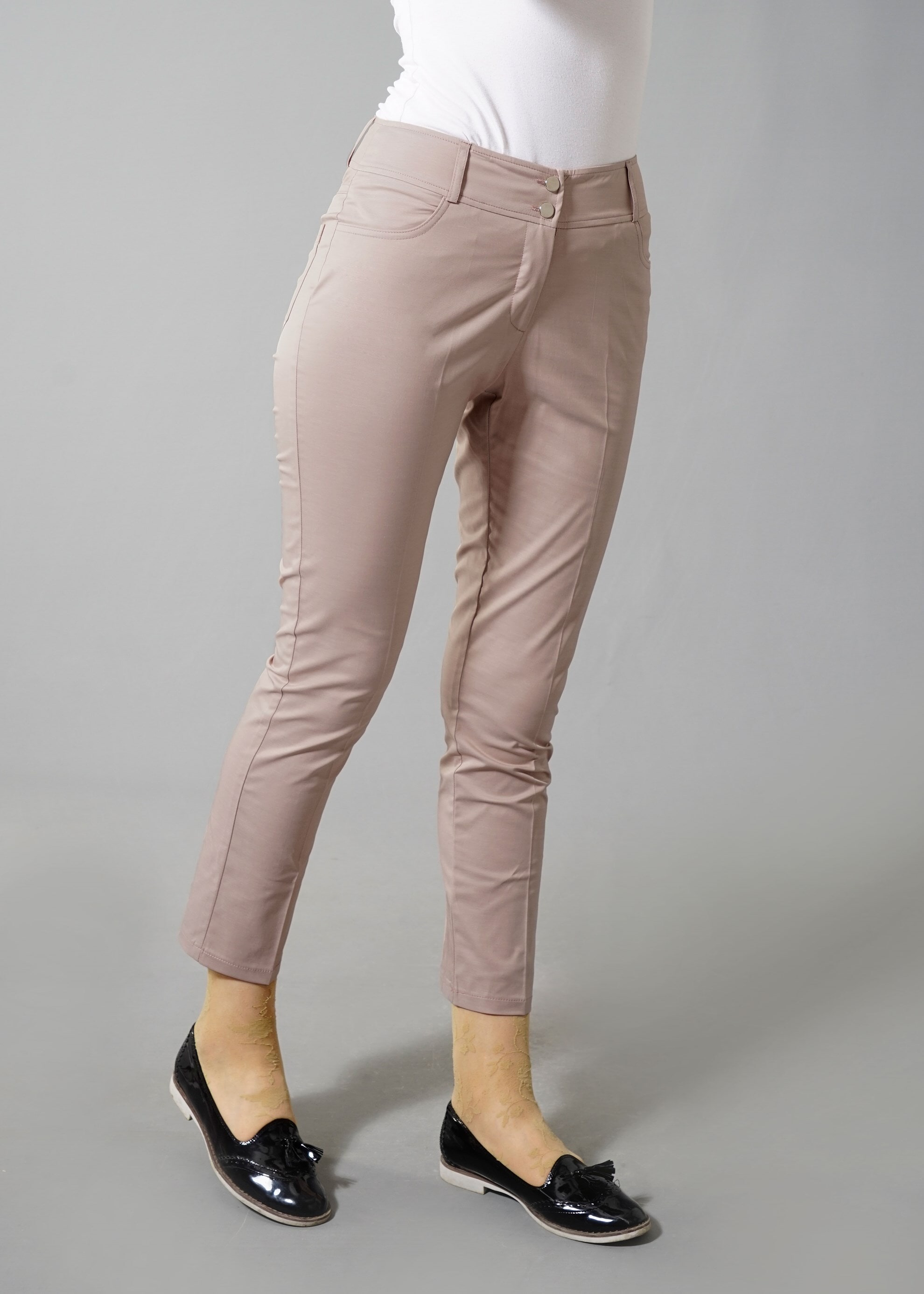 Tesettür giyim PUDRA 7991 Sina Tesettür Pantolon 38/46 TEK40