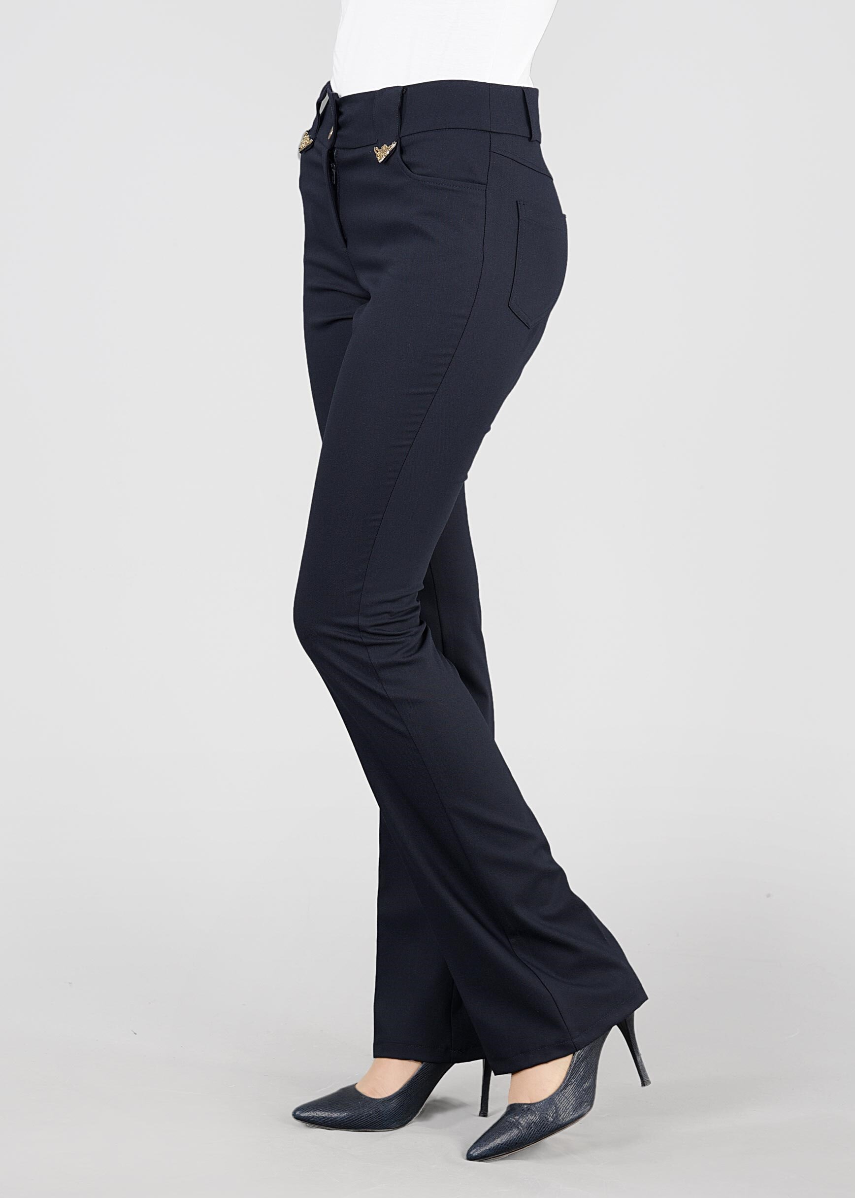 Tesettür giyim LACİVERT 7993 DEMRE PANTOLON 38/46