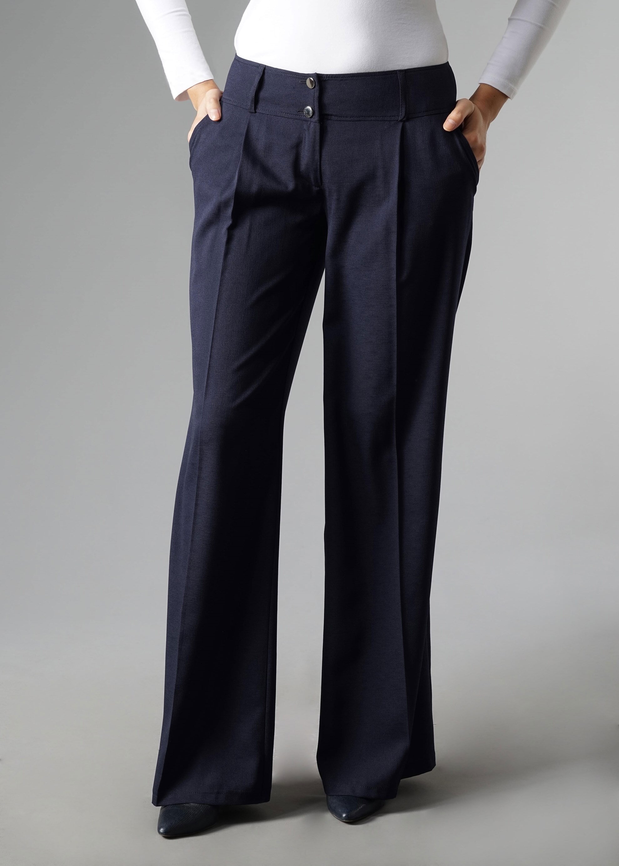 Tesettür giyim LACİVERT 7994 Nora Tesettür Pantolon 38/46 TEK40