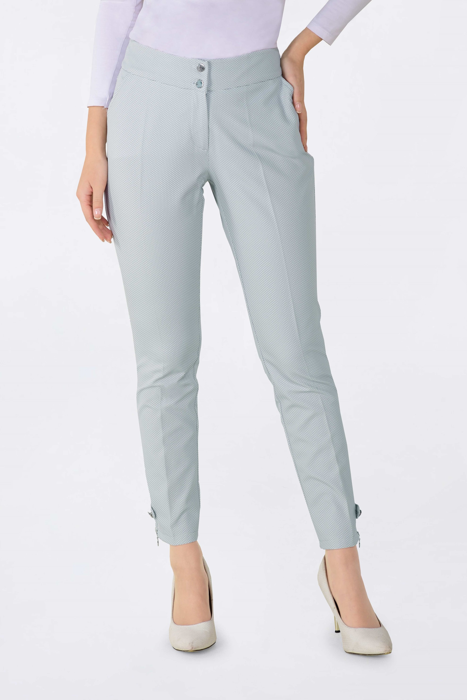 Tesettür giyim GRİ 7998 BERTA 43625 PANTOLON 38/46