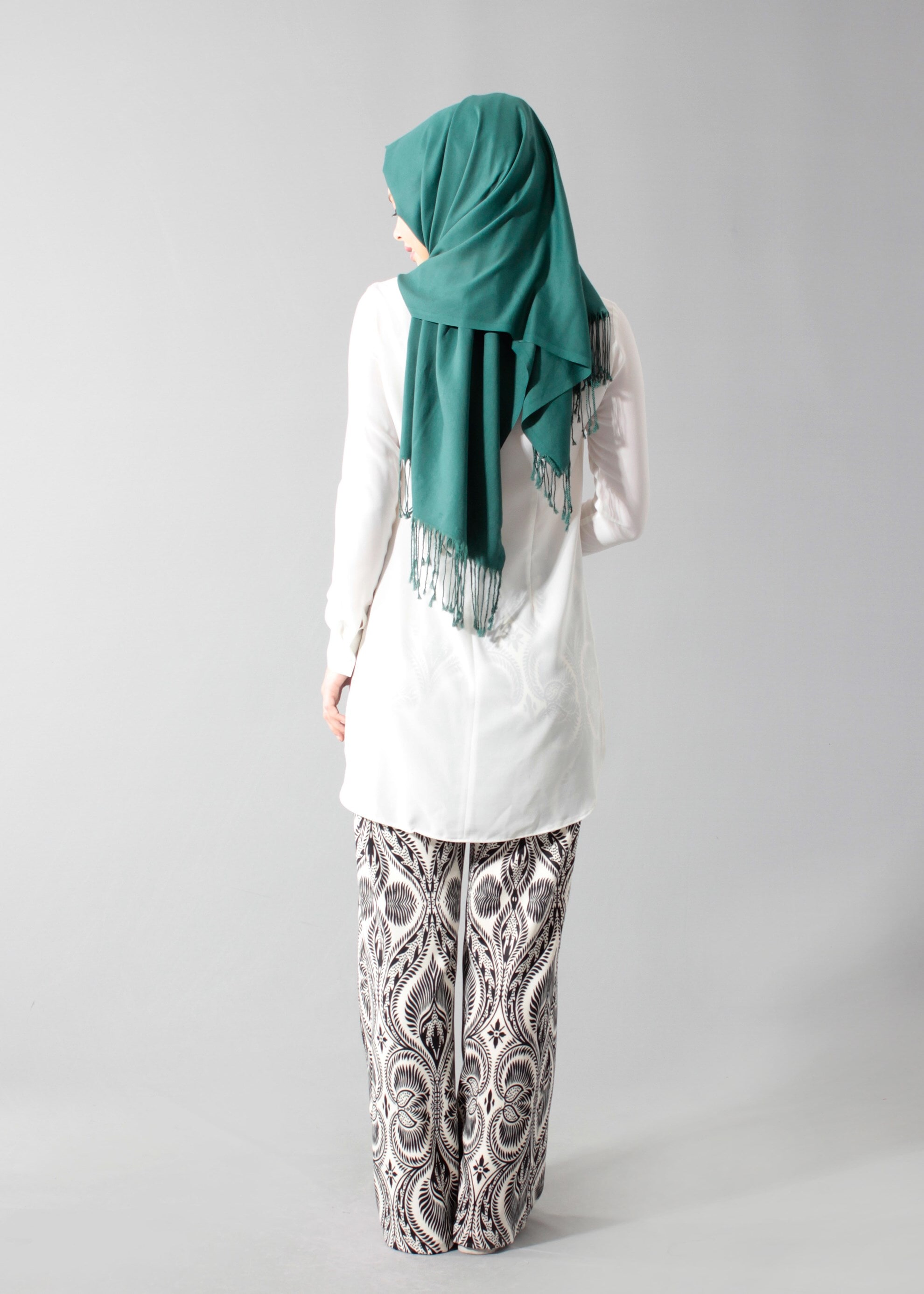 Tesettür giyim SİYAH 7015-1 Dalgıç Tesettür 20132 Pantolon 38/46 TEK40