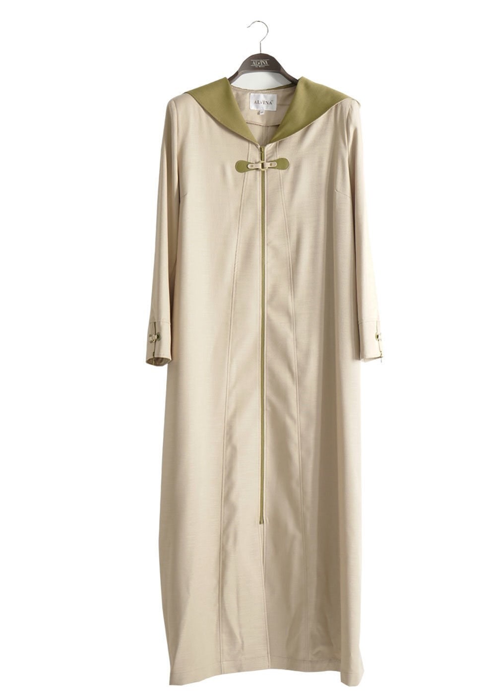 Tesettür giyim BEJ 1759 DERİN 8169 PARDESÜ 42/50 TEK44