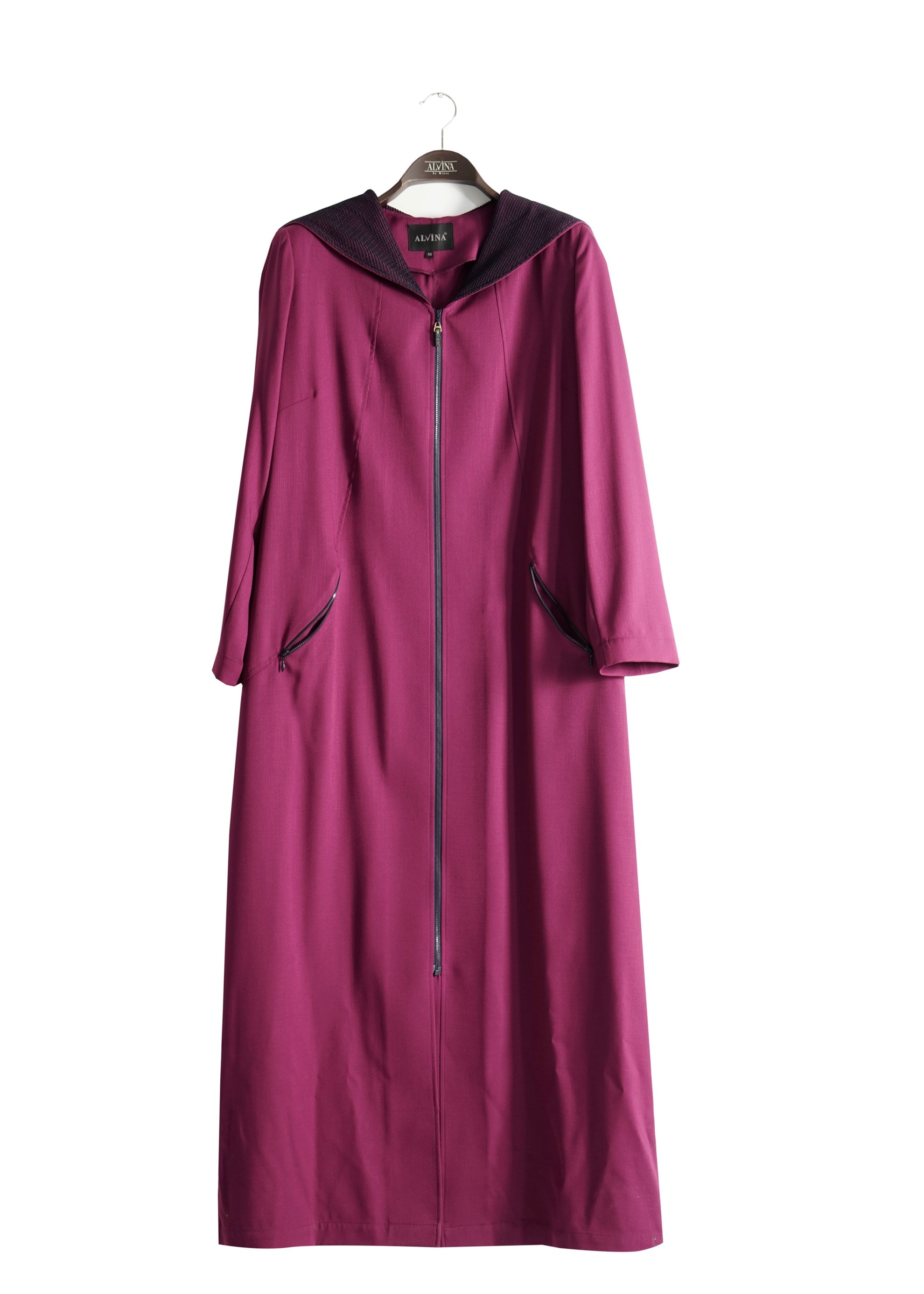 Tesettür giyim MOR 1760 Derin Tesettür 8169 Pardesü 44/50 TEK46