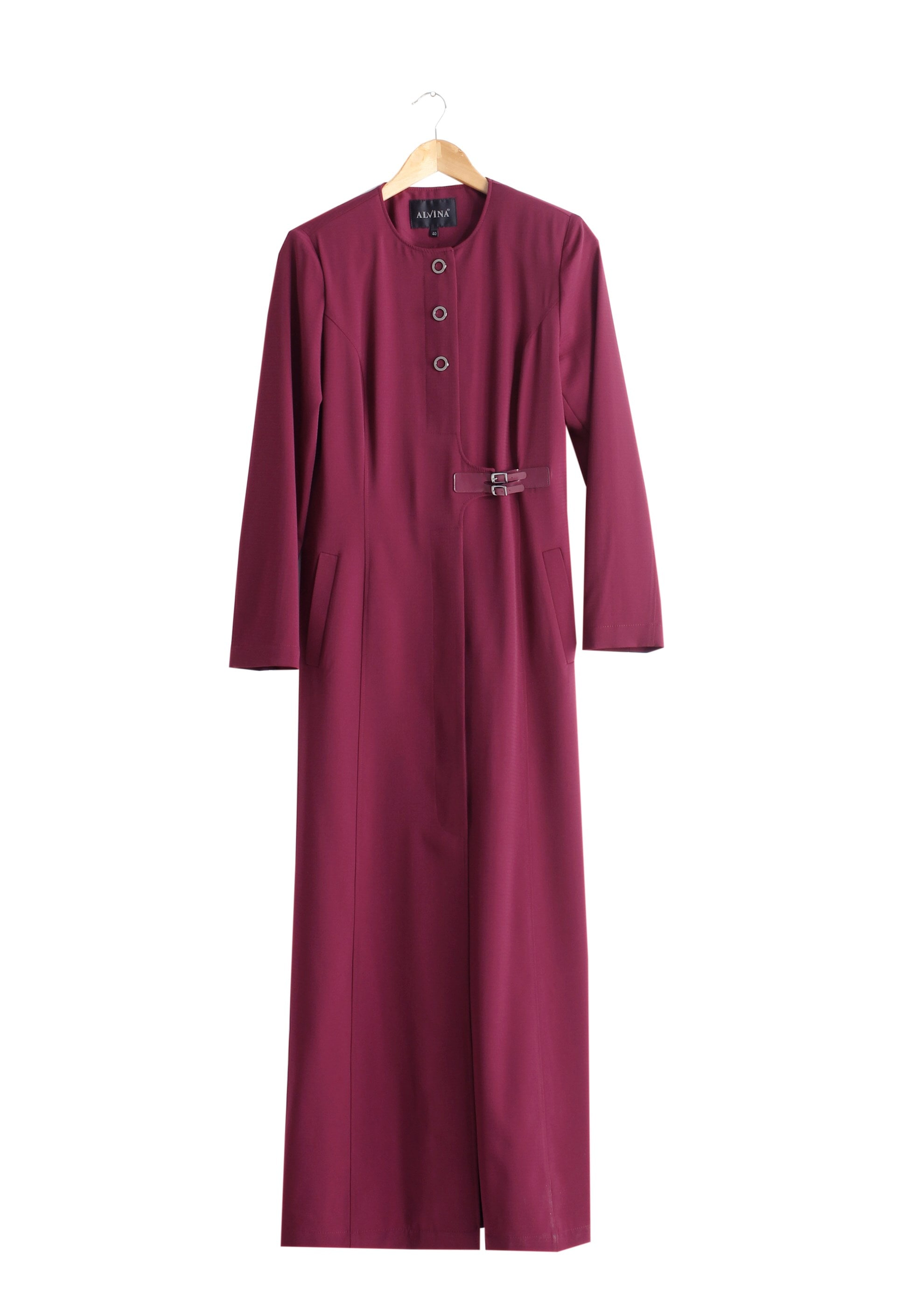 Tesettür giyim MÜRDÜM 1774 Ferda Tesettür 55539 Pardesü 40/48 TEK38