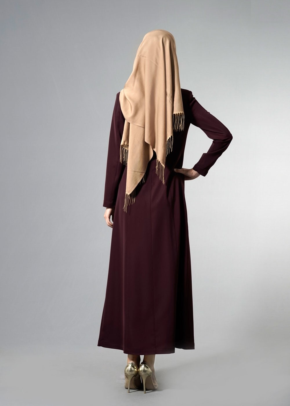 Tesettür giyim MOR 1776 Elite Tesettür 11620 Pardesü 38/46 TEK40