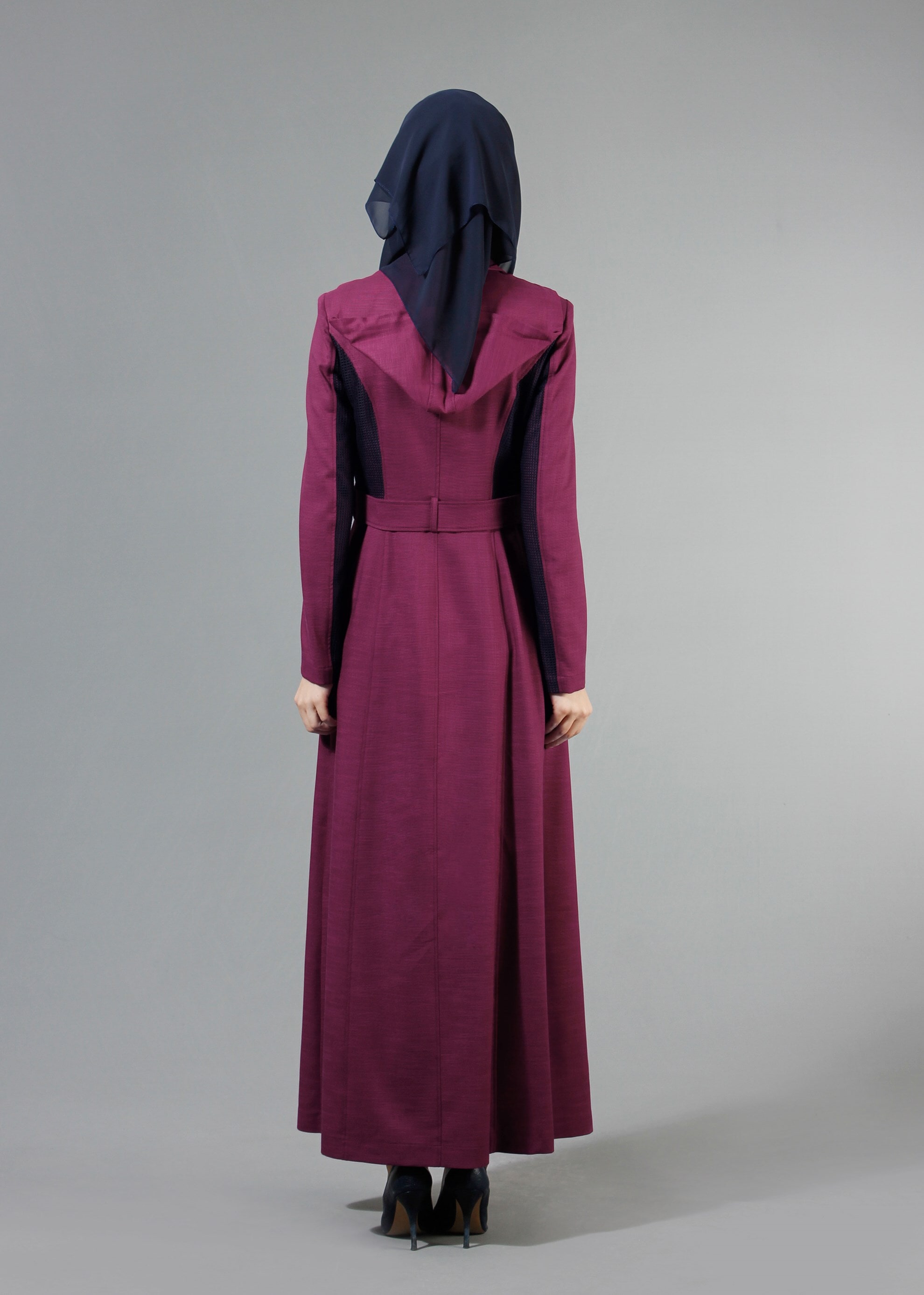 Tesettür giyim MOR 1779 New Shine Tesettür Pardesü 38/46