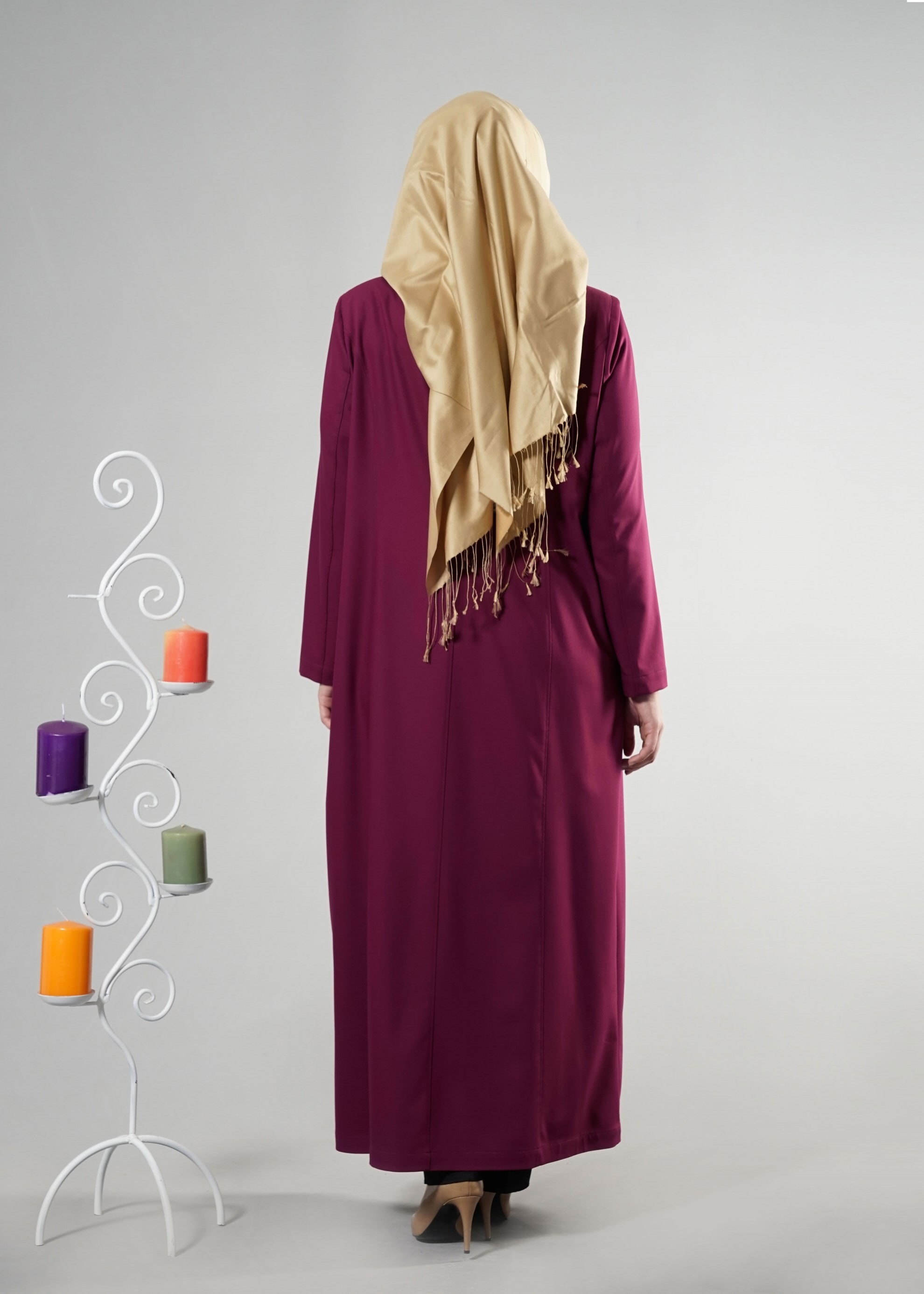 Tesettür giyim MOR 1797 Deborah Tesettür Pardesü 46/52 TEK44