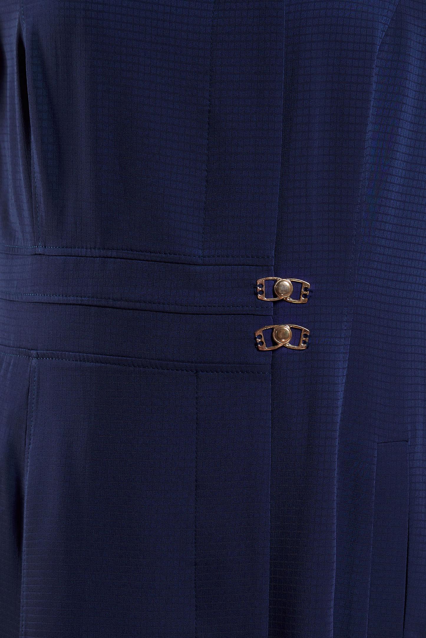 Tesettür giyim LACİVERT CEPLİ TESETTÜR PARDESÜ 1809