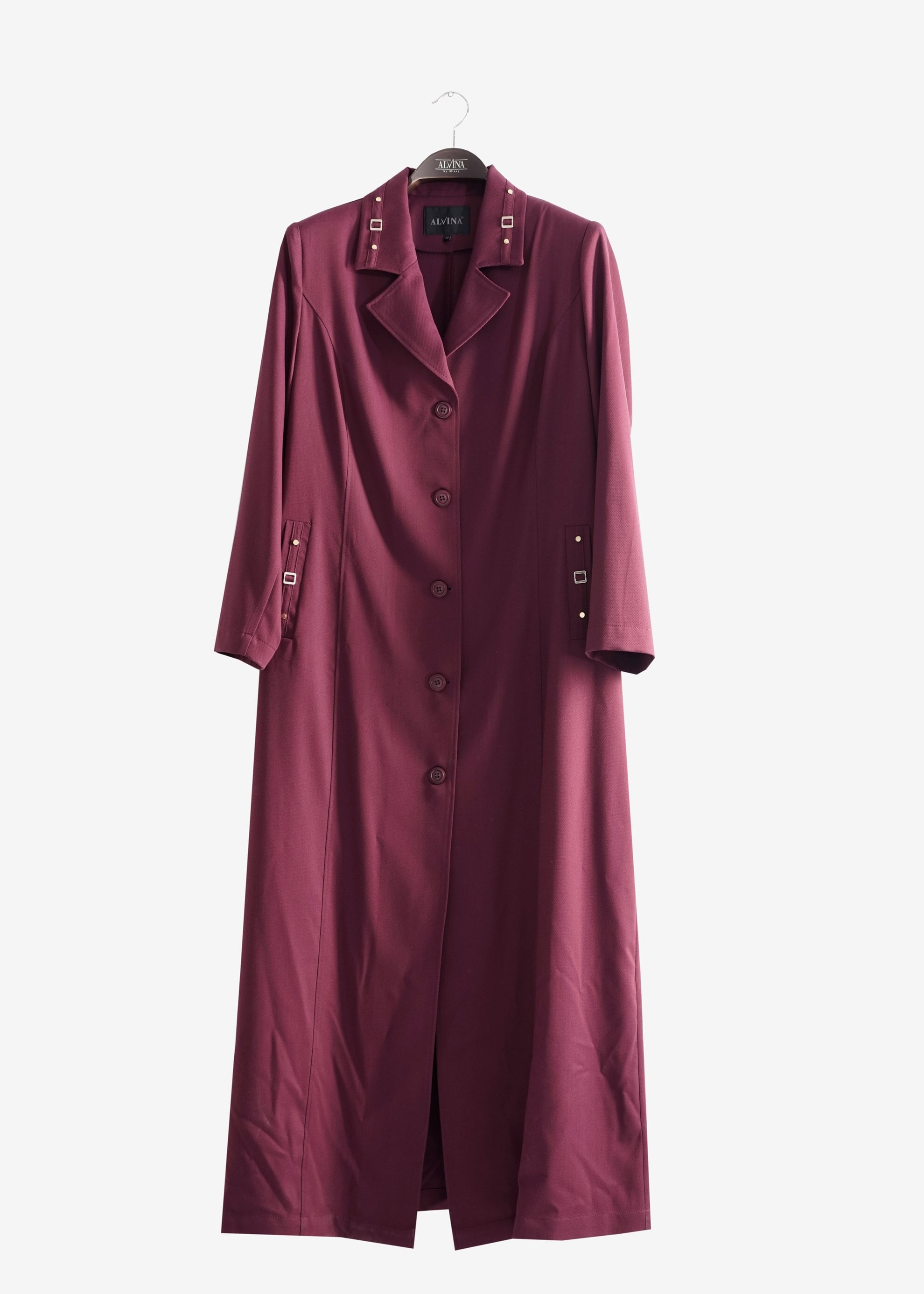 Tesettür giyim MÜRDÜM 1817 İnessa Tesettür 43513 Pardesü 46/54 TEK48