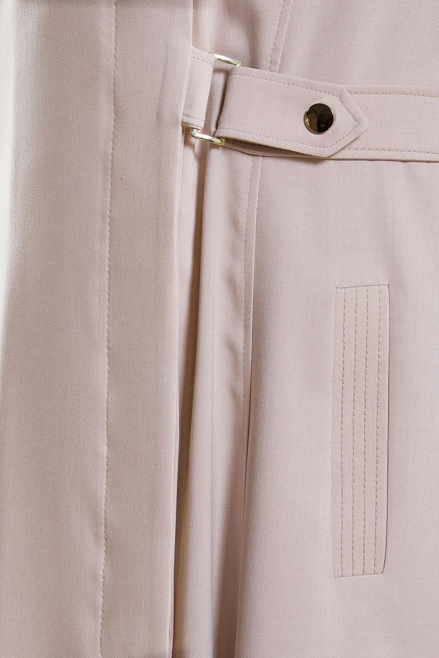 Tesettür giyim PUDRA CEPLİ TESETTÜR PARDESÜ 1830