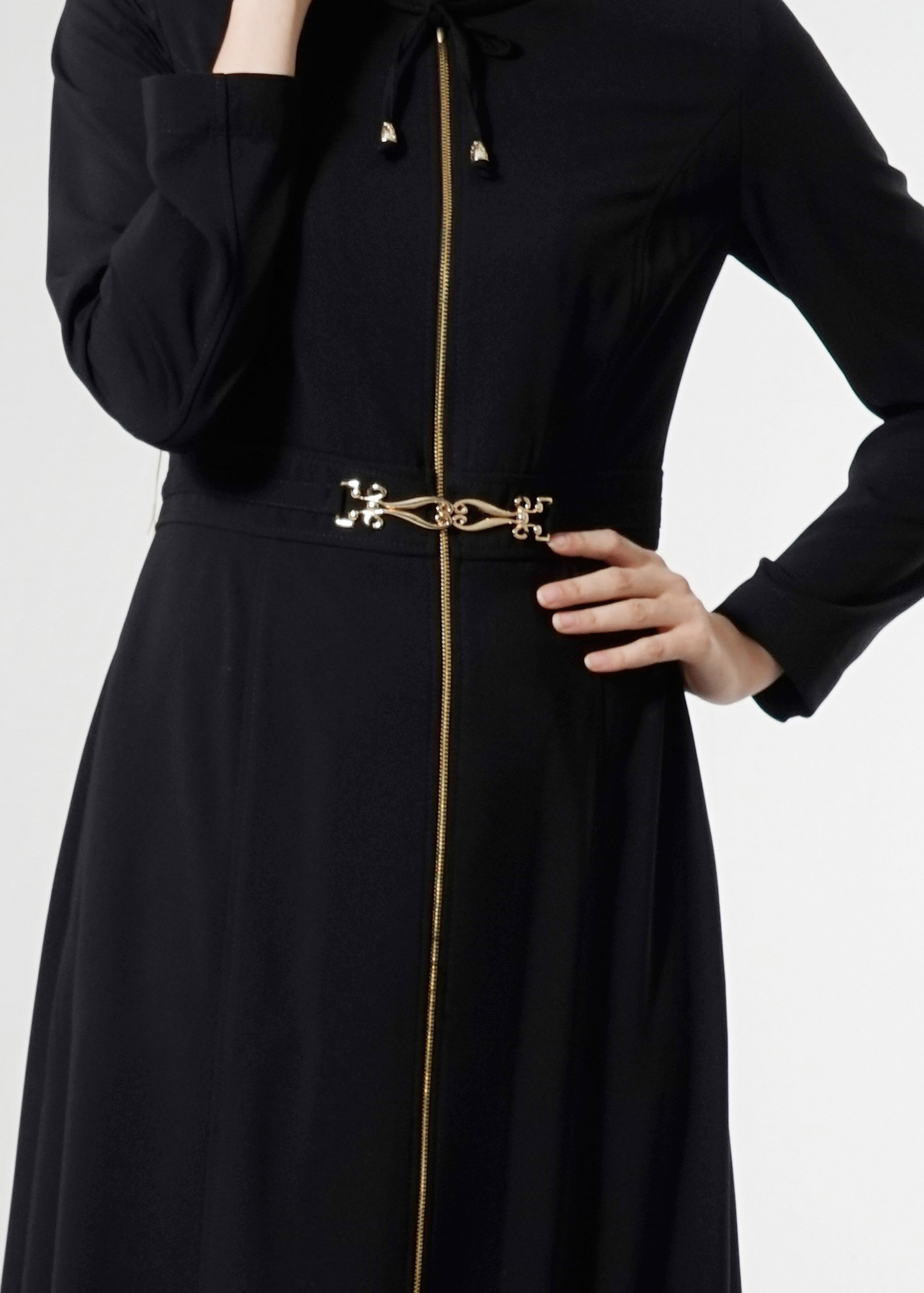 Tesettür giyim SİYAH 1832 FARAH 6288 PARDESÜ 38/48 TEK40