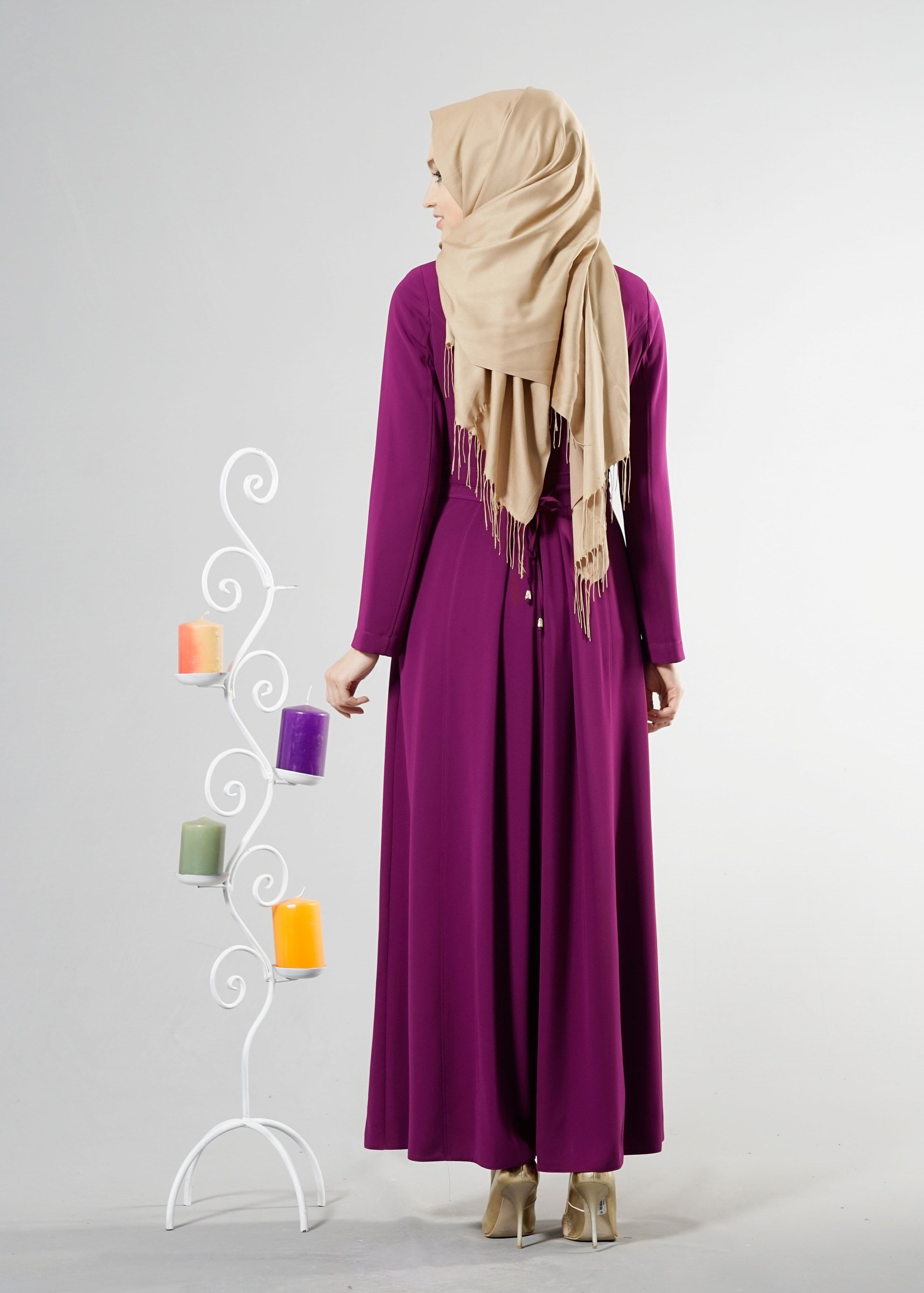 Tesettür giyim MOR 1832 FARAH 6288 PARDESÜ 38/48 TEK40