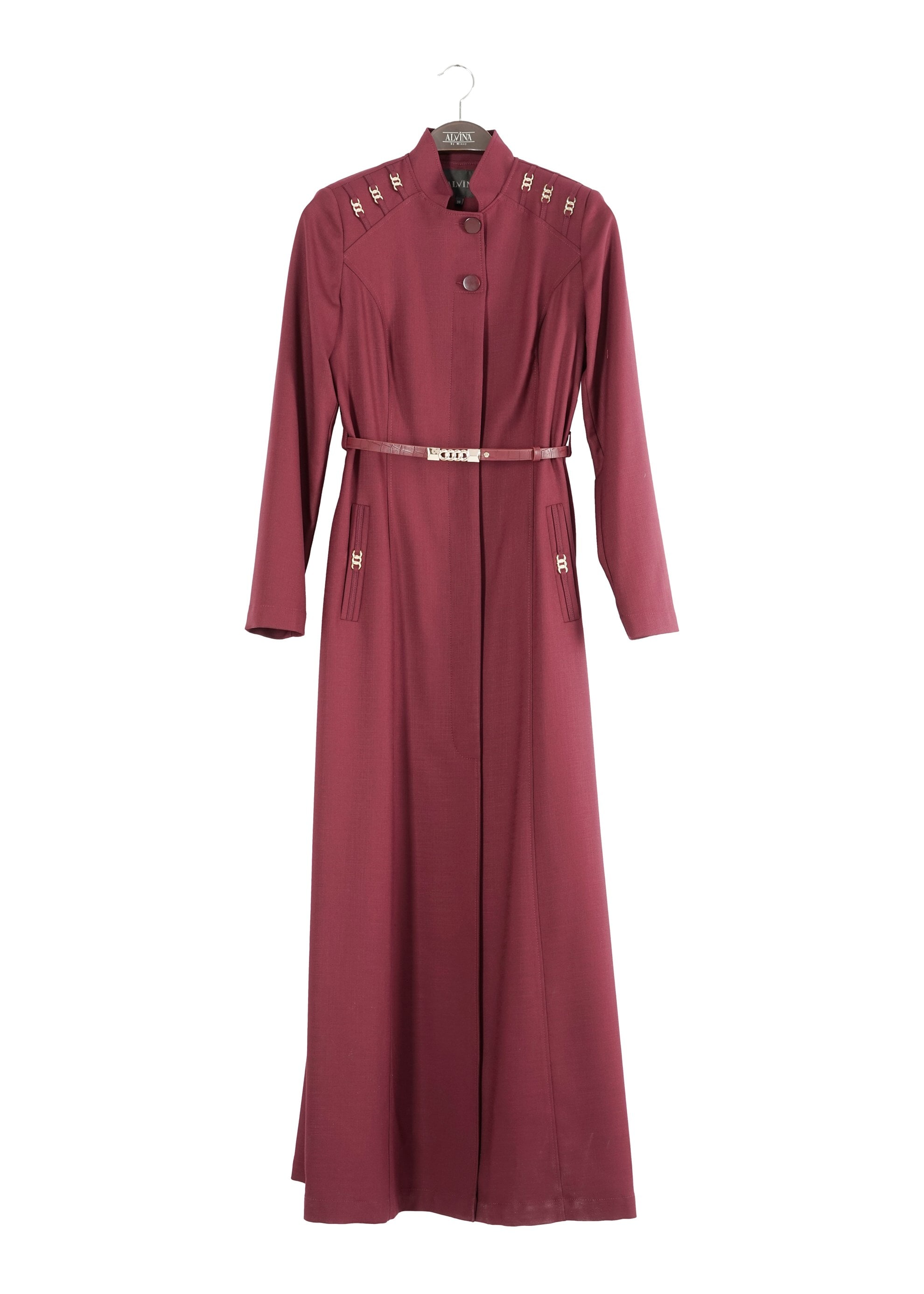 Tesettür giyim MÜRDÜM HAKİM YAKA PARDESÜ 1834