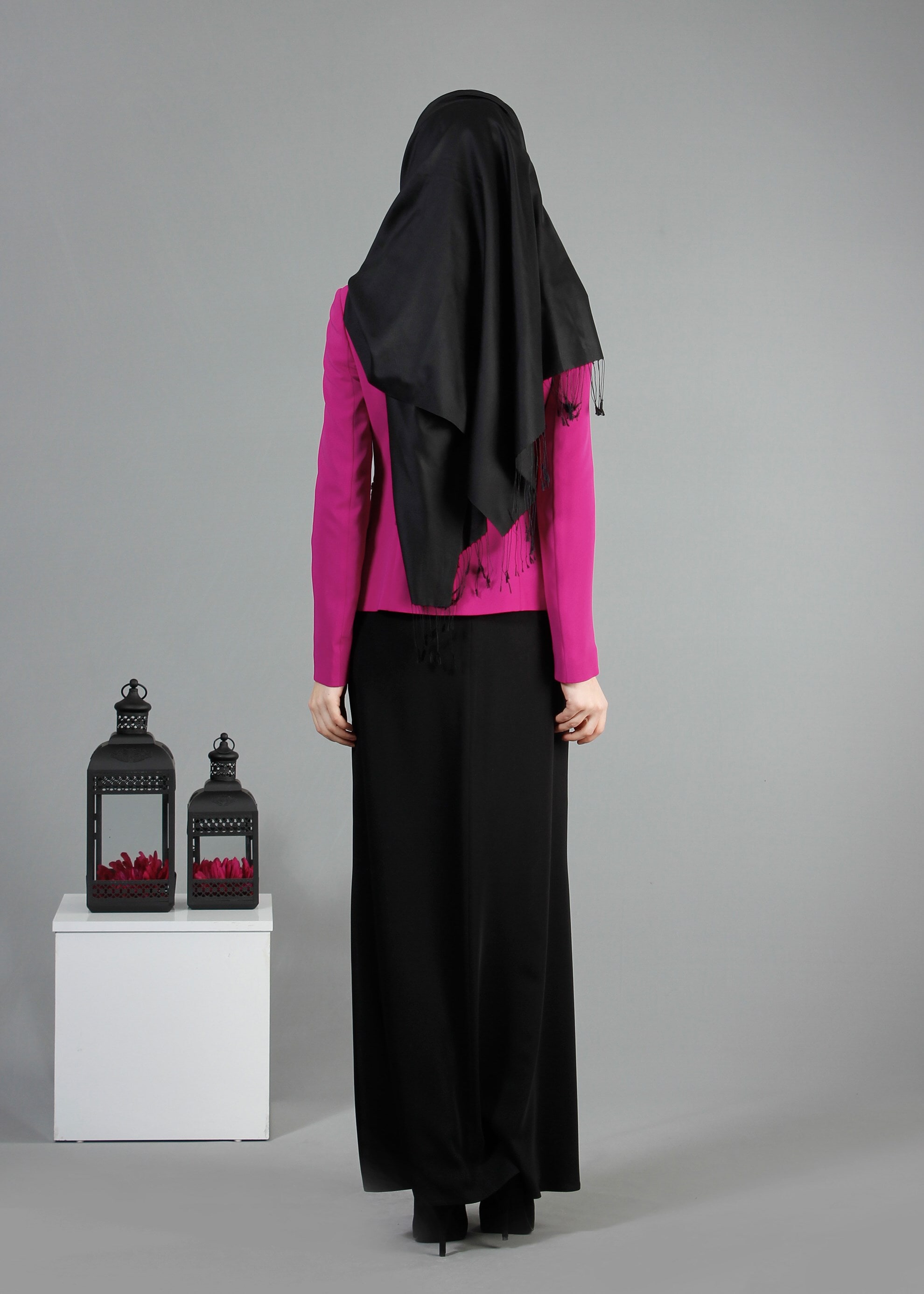 Tesettür giyim MOR 3241E Aslı 2′li Tesettür Etekli Takım 38/46 TEK42