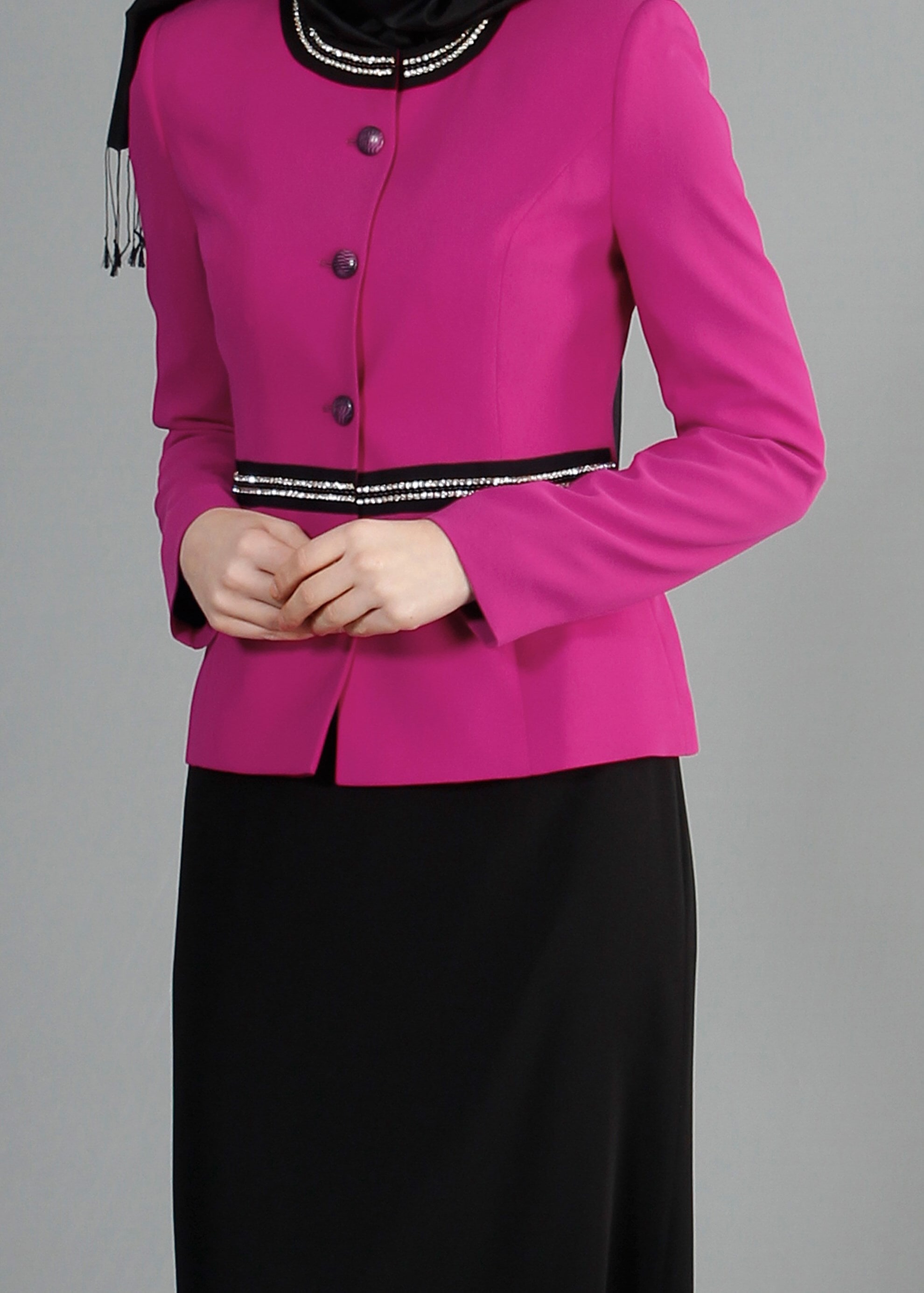 Tesettür giyim MOR 3241E Aslı 2′li Tesettür Etekli Takım 38/46 TEK42