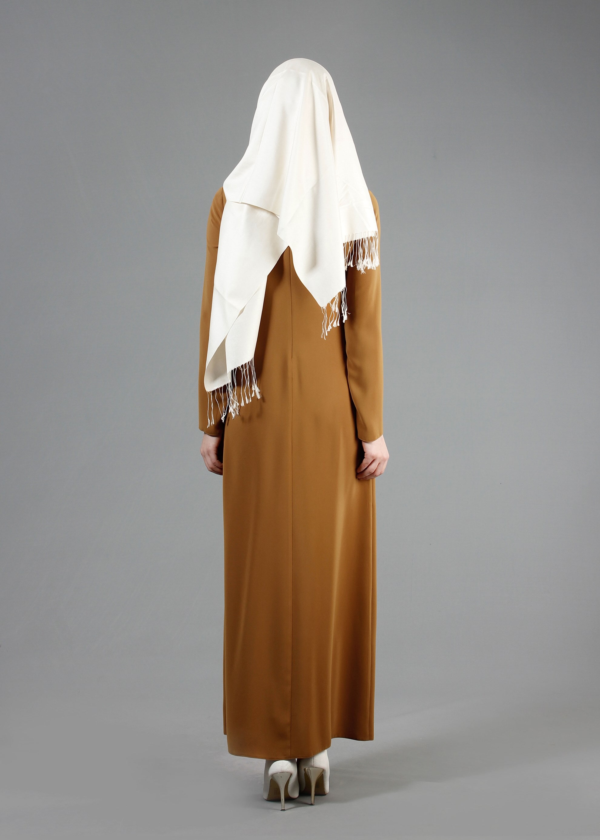 Tesettür giyim SARI 3216P Virona 2&prime;li Tesettür Pant. Takım 38/46 TEK40