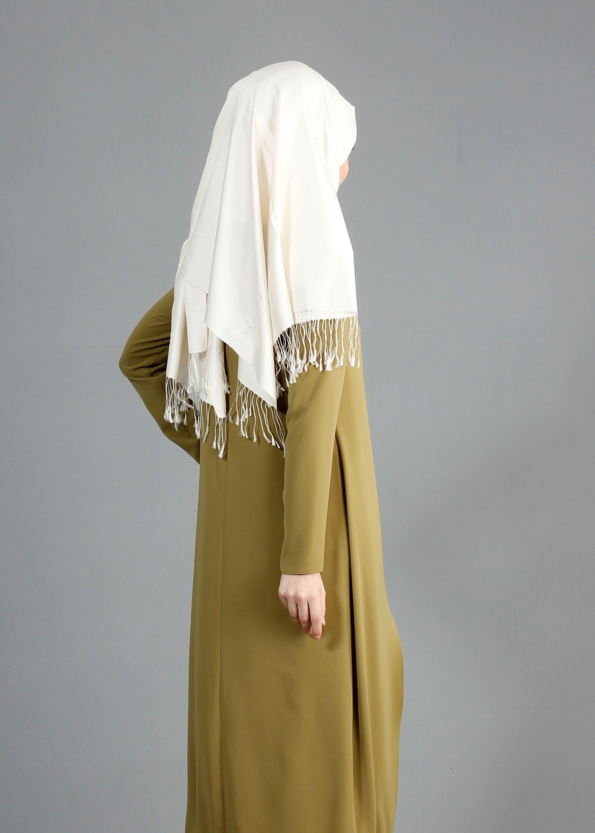 Tesettür giyim YEŞİL 3216P Virona 2&prime;li Tesettür Pant. Takım 38/46 TEK40