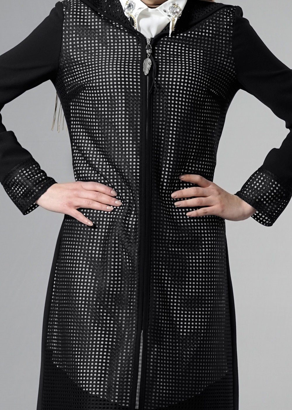 Tesettür giyim SİYAH 3257 String 3&prime;lü Tesettür Pant. Takım 38/46 TEK40