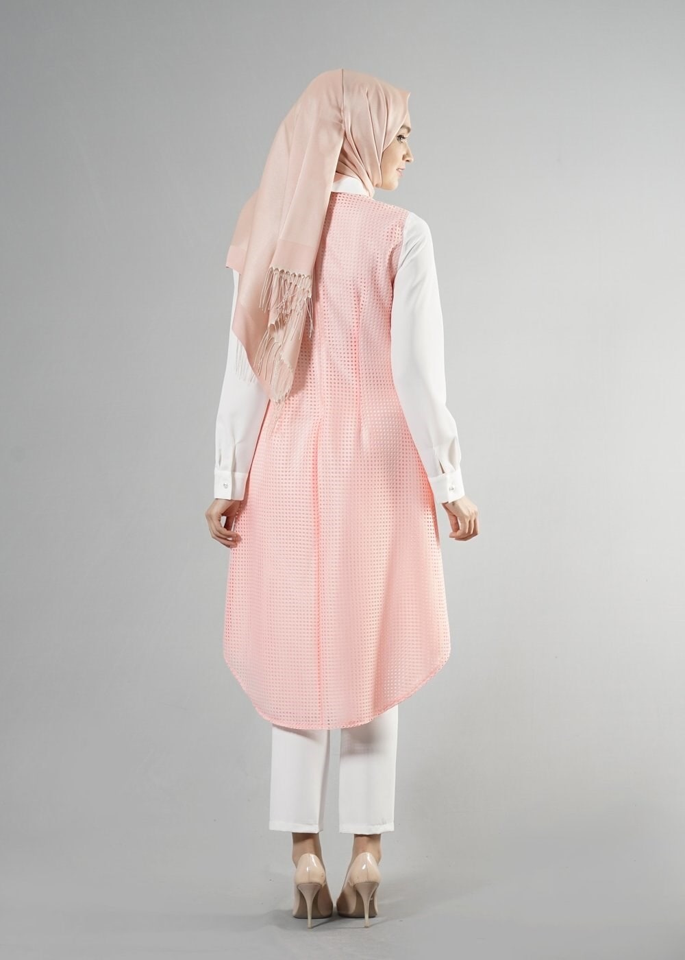 Tesettür giyim PUDRA 3268P String 1838 3&prime;Lü Tesettür Pant.Takım 38/44