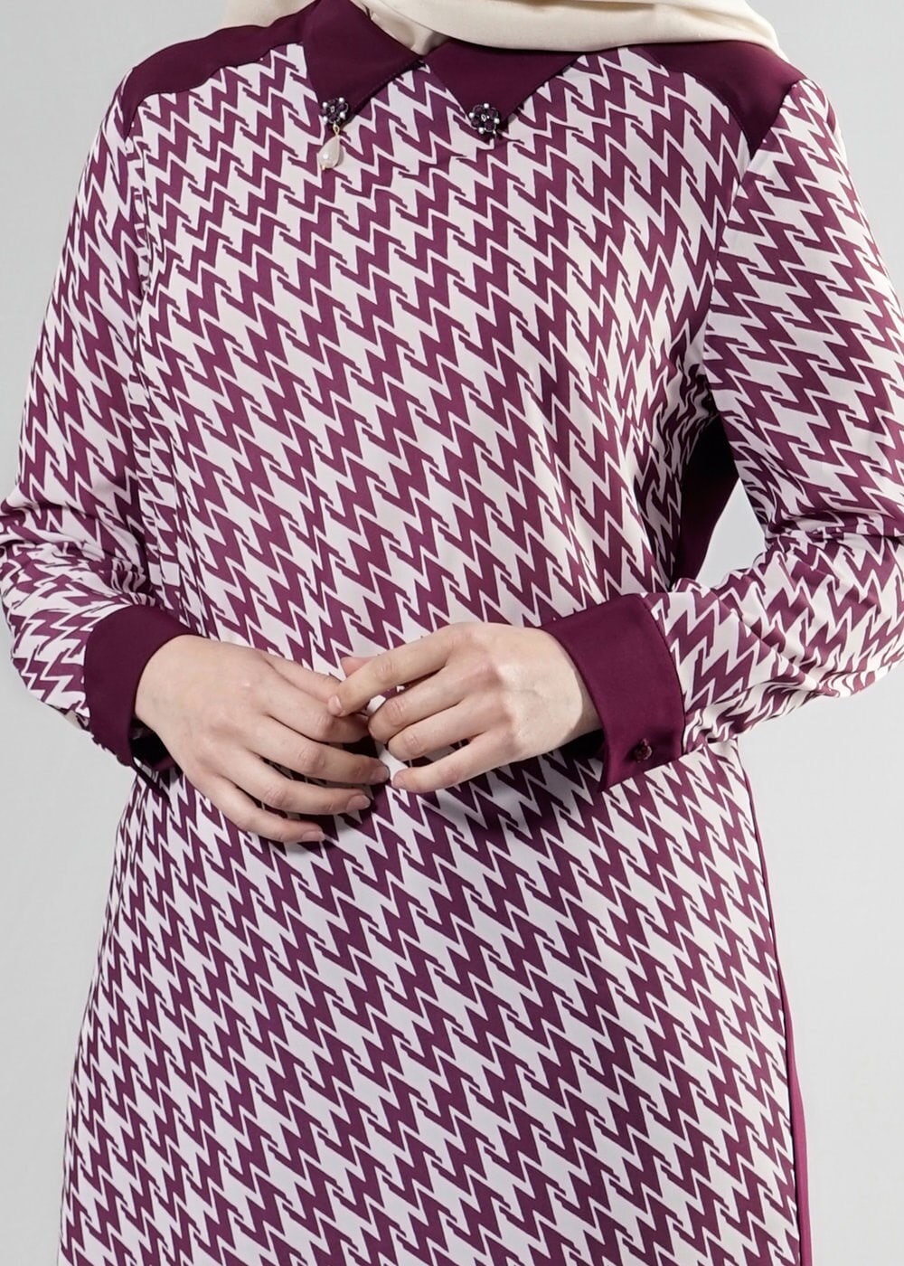 Tesettür giyim MÜRDÜM 2576 Moss Tesettür 20281 Tunik 46/52