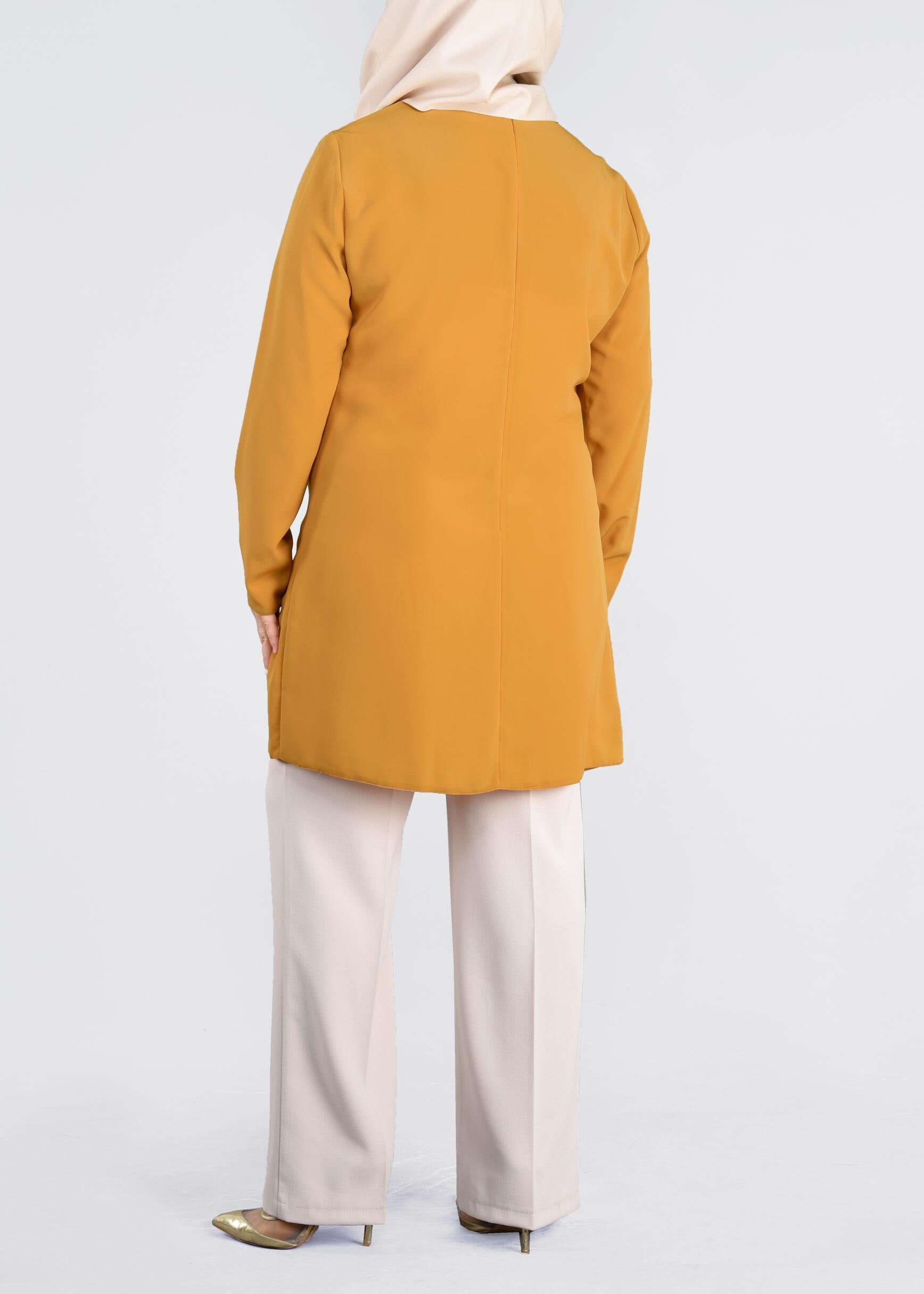 Tesettür giyim ALTIN 2586 NEW LOREN TUNİK 44/48 TEK42