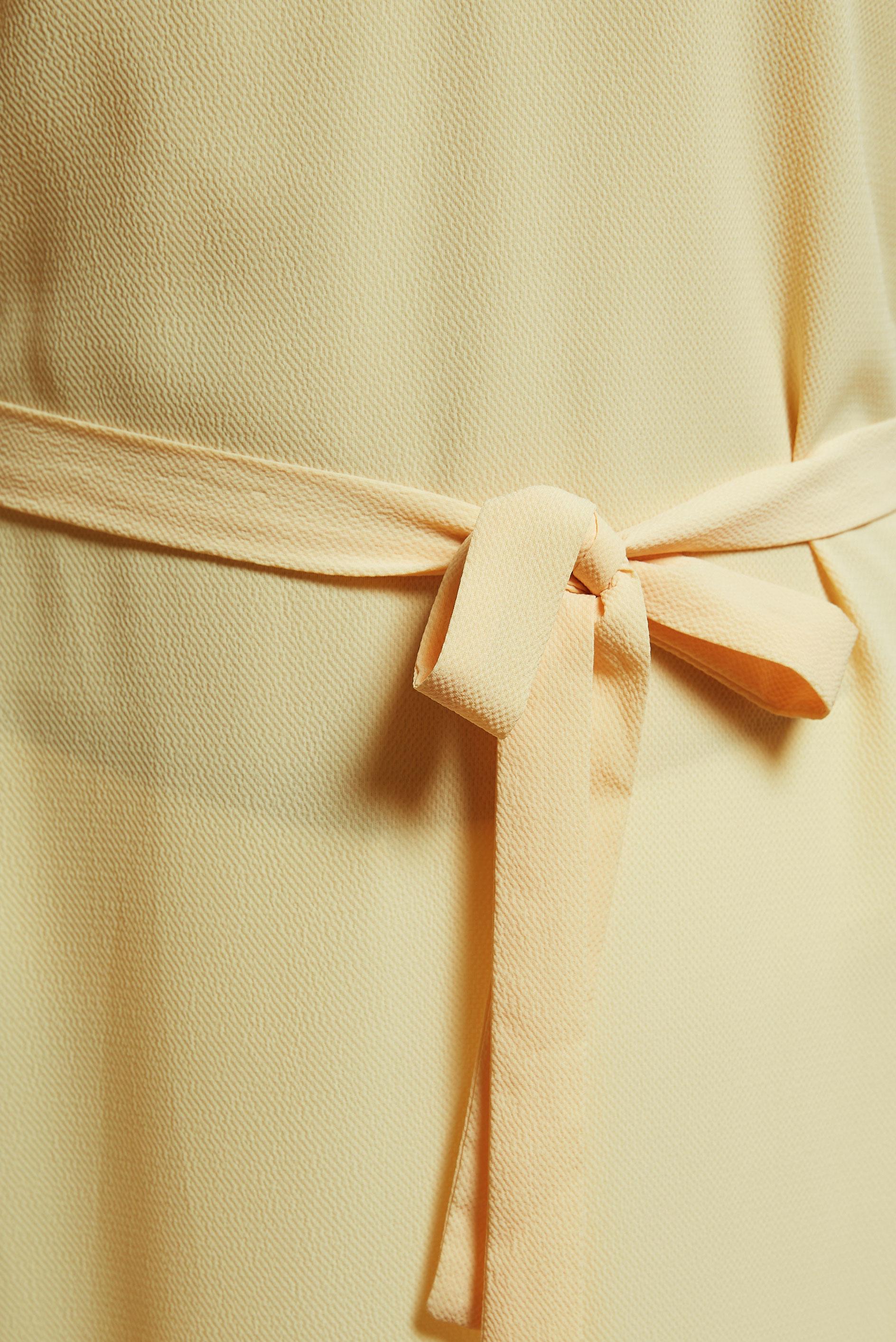 Tesettür giyim SARI ASİMETRİK KESİM TUNİK 4236 