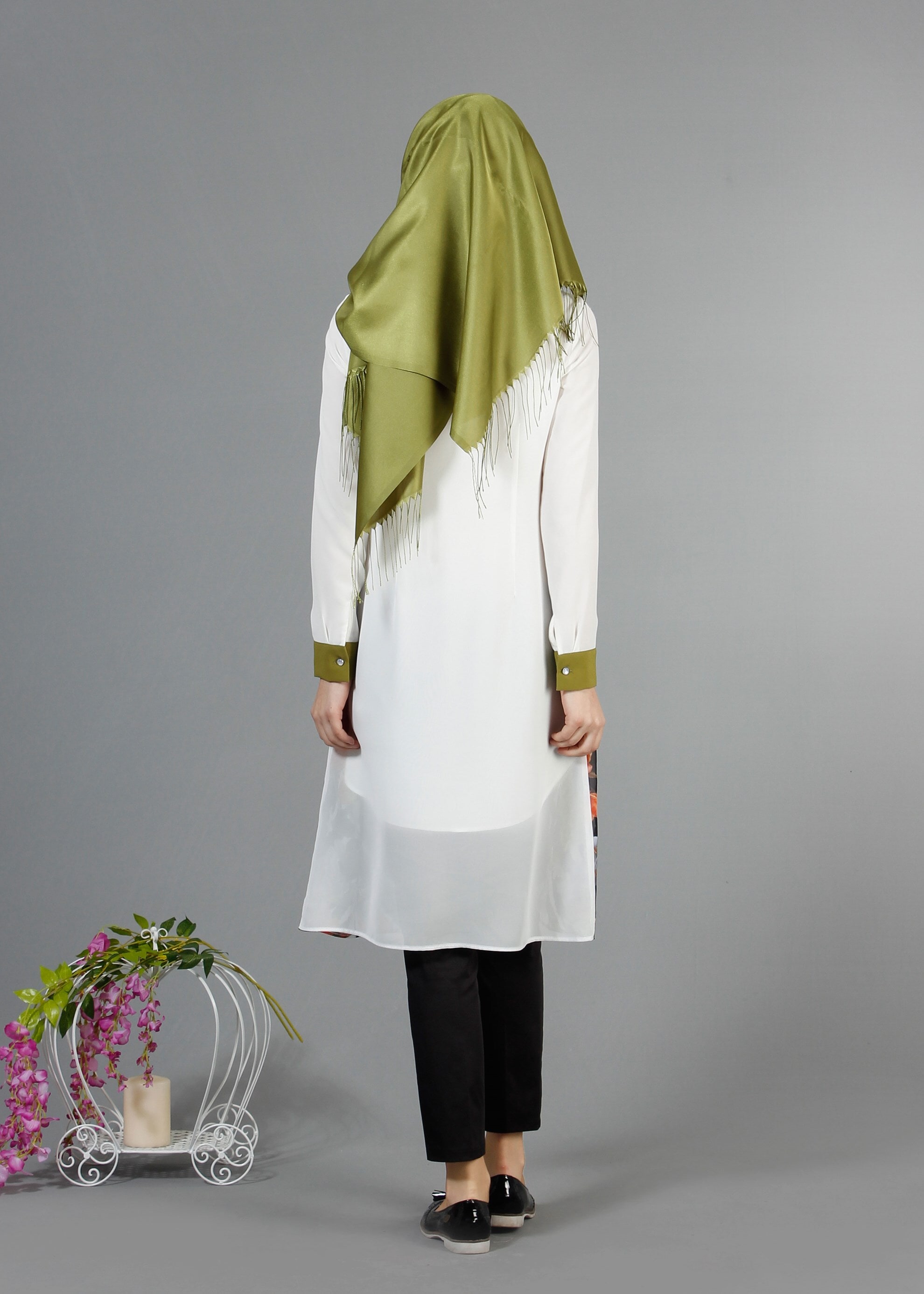 Tesettür giyim BEJ 4244 Koshiba Tesettür Tunik 38/48