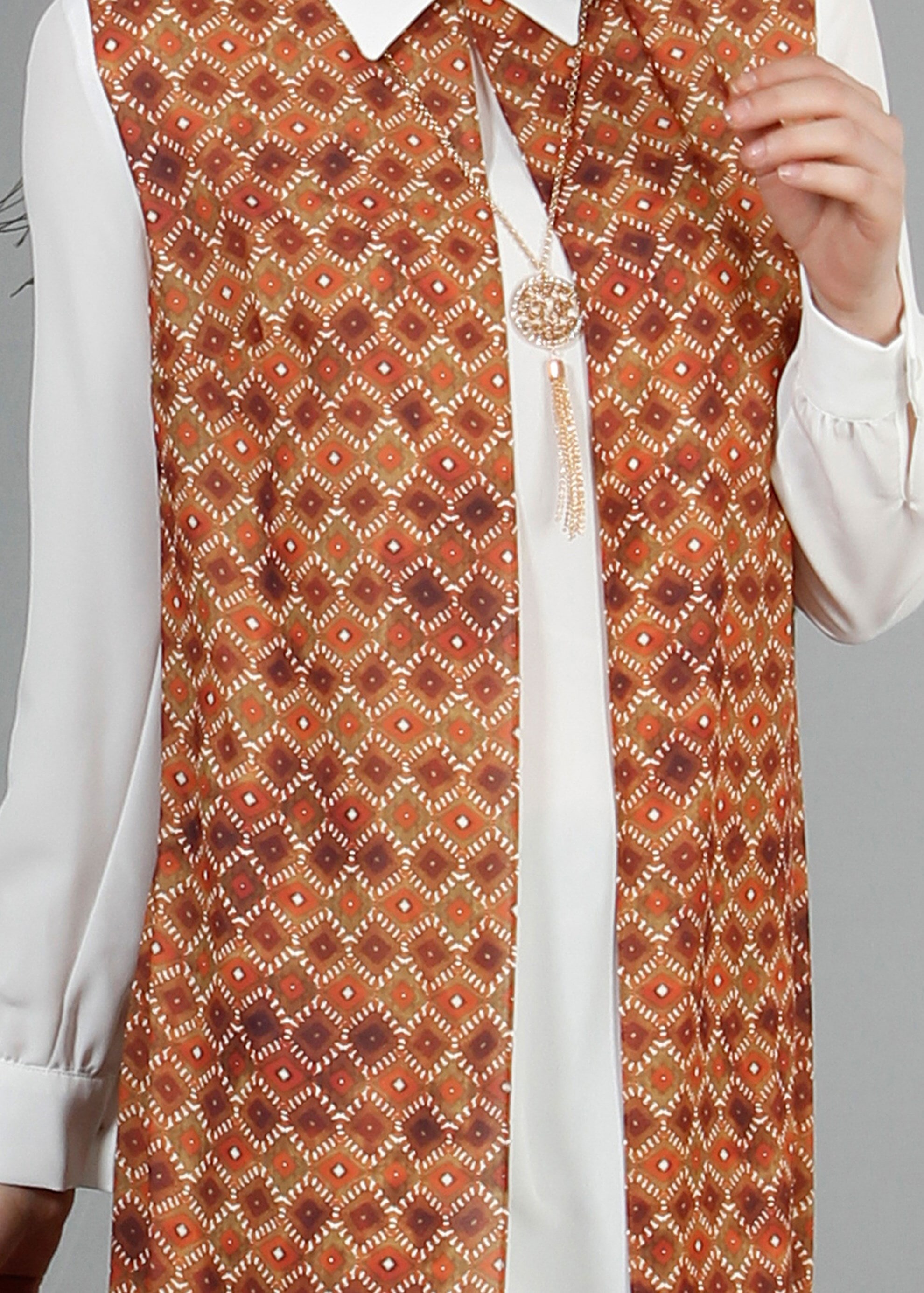 Tesettür giyim TABA 4283 Maglia Tesettür Tunik 38/46 TEK40