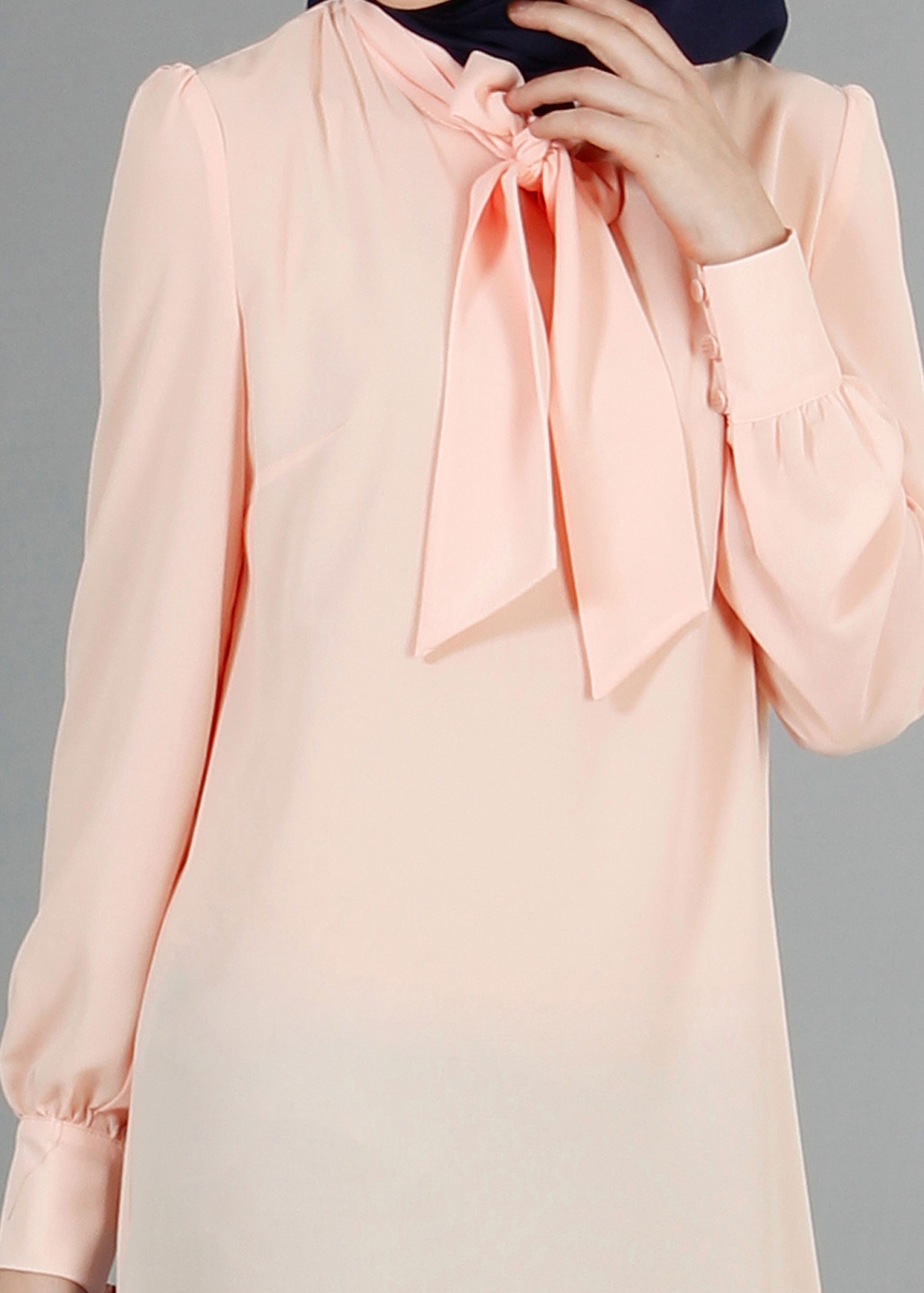 Tesettür giyim PUDRA 4288 Nişantaşı Tesettür Tunik 36/46(38/40) TEK42