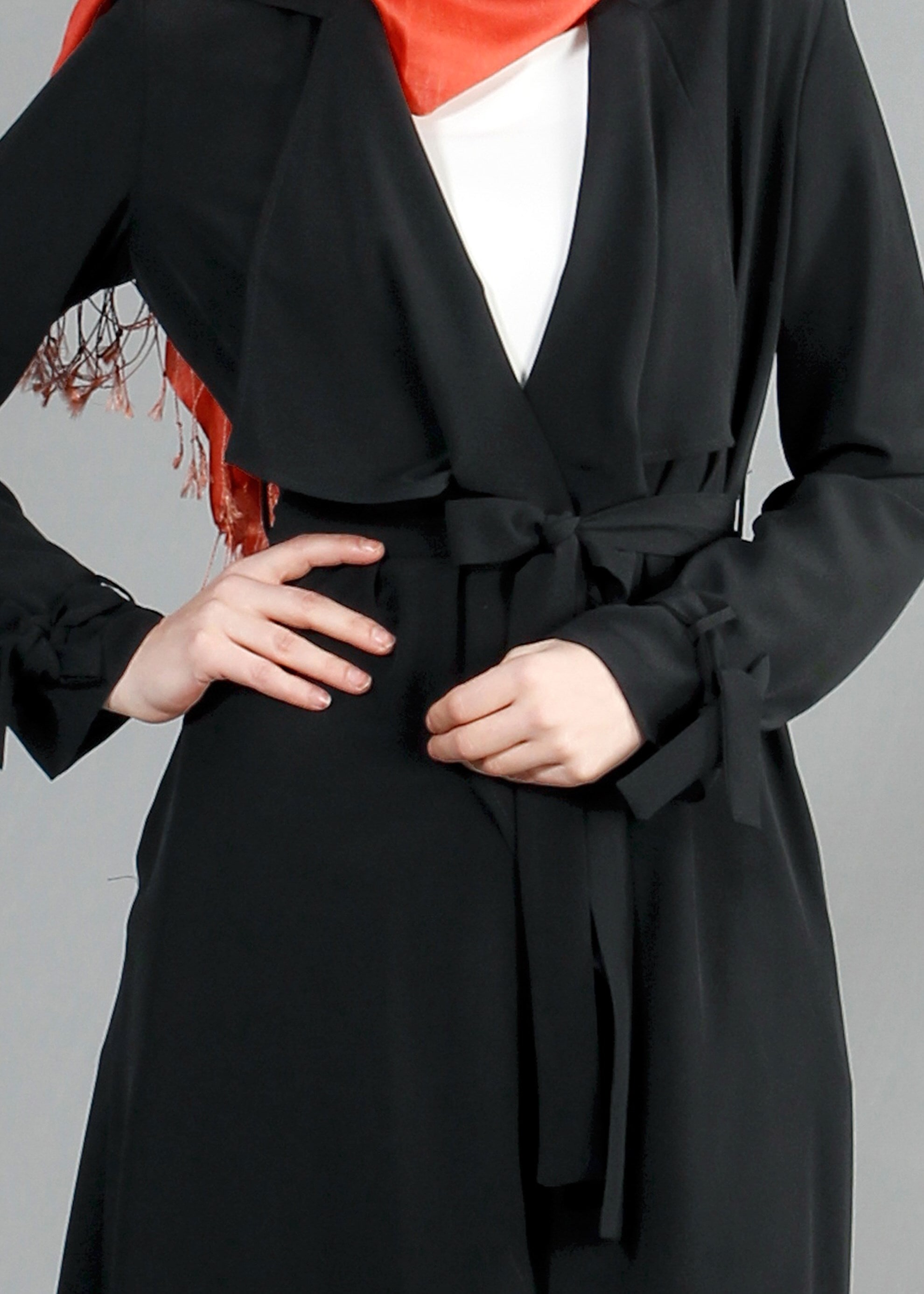 Tesettür giyim SİYAH 4297 CRİSS TUNİK 36/44(38/40) TEK36